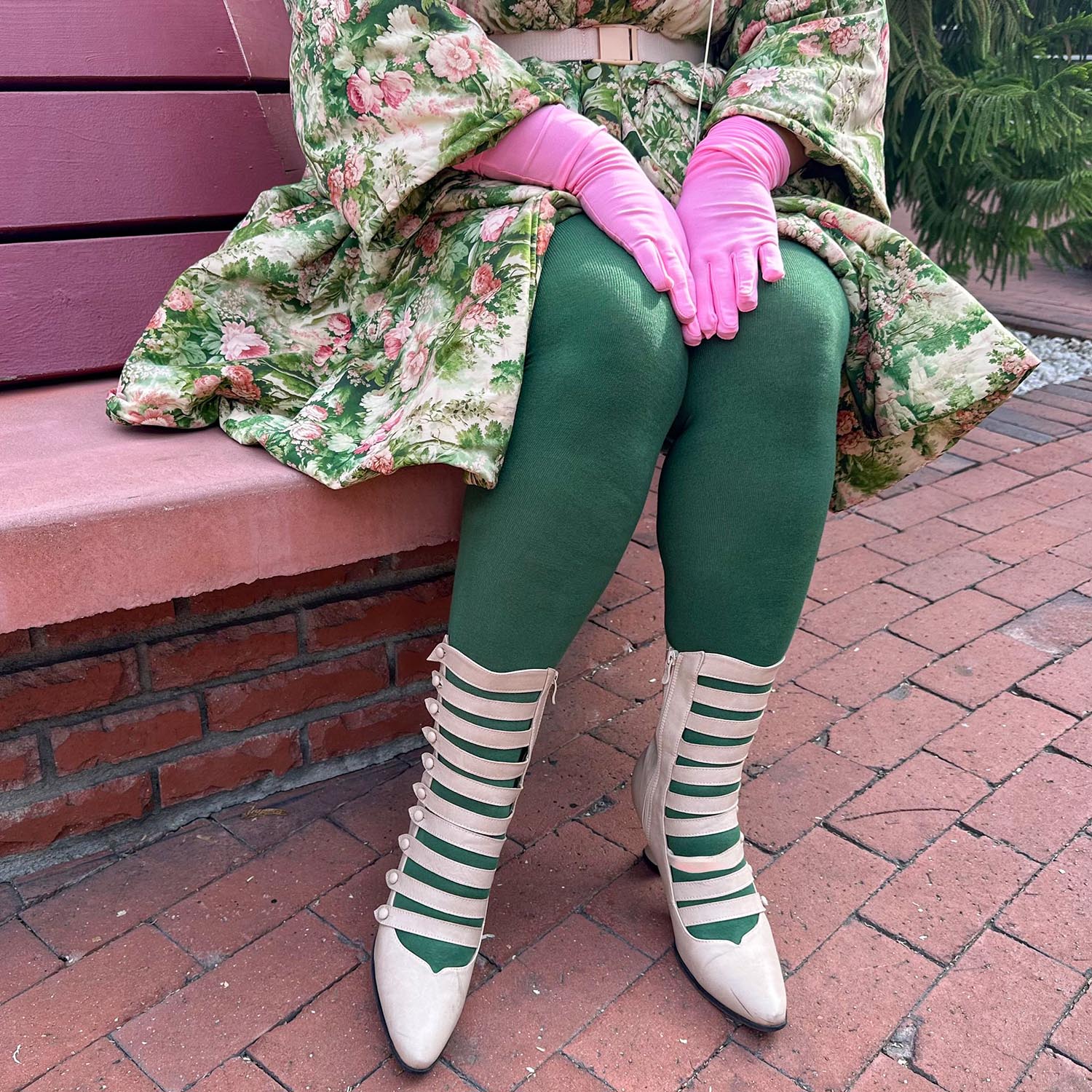 Bamboo Tights - Petit Pois - Zenithce