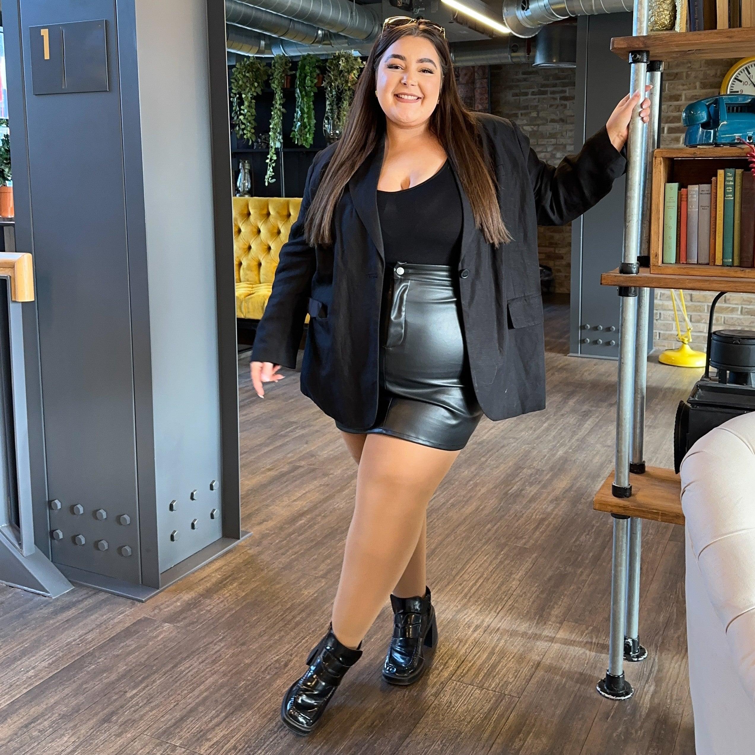 Huggy Light Compression Tights - Caramel Latte - Zenithce