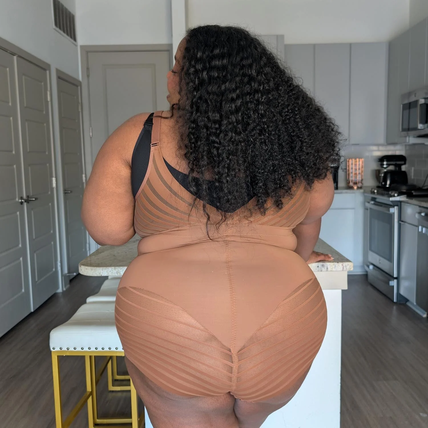 Smoothwear Open Bust Bodysuit - Opulent - Zenithce