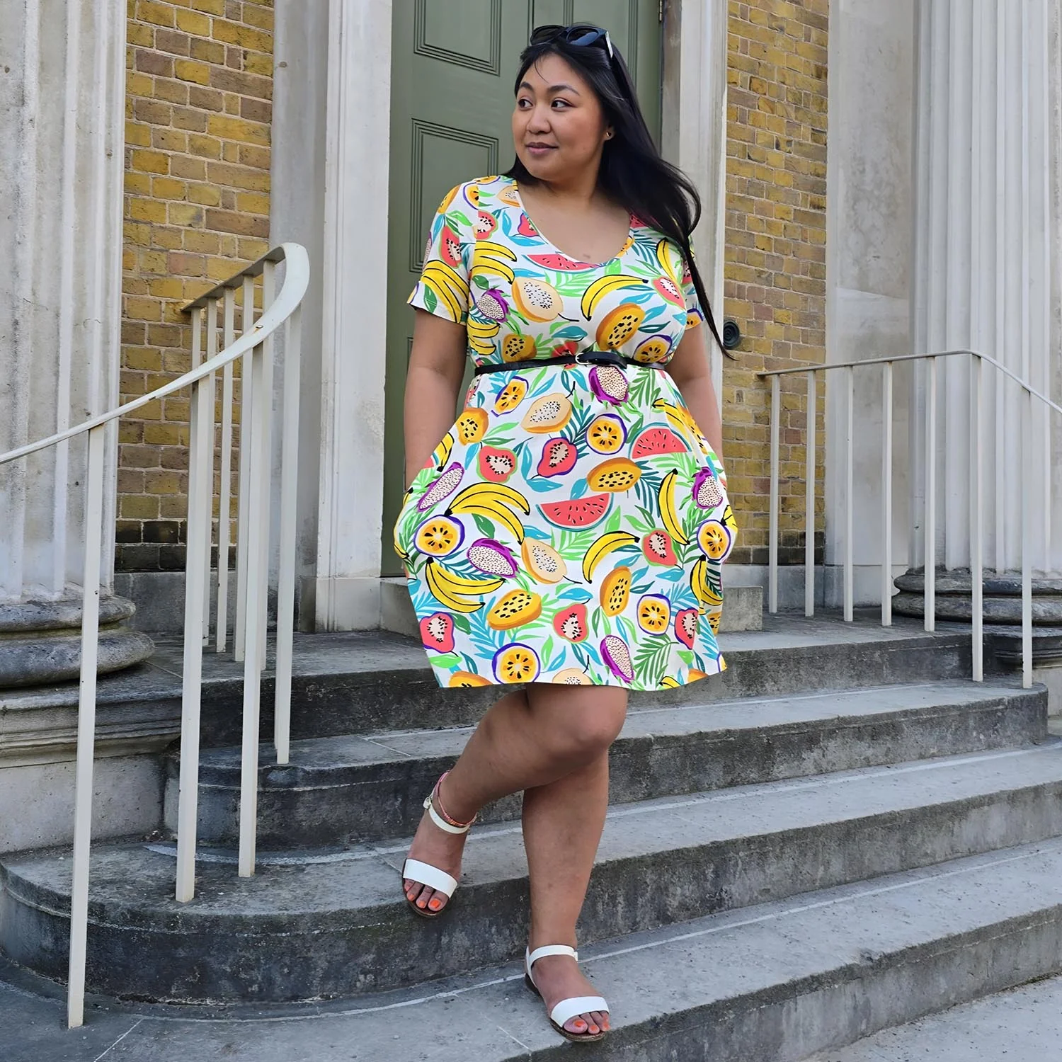 Organic Club Tropicana Day/Nightdress With Sleeves - Zenithce