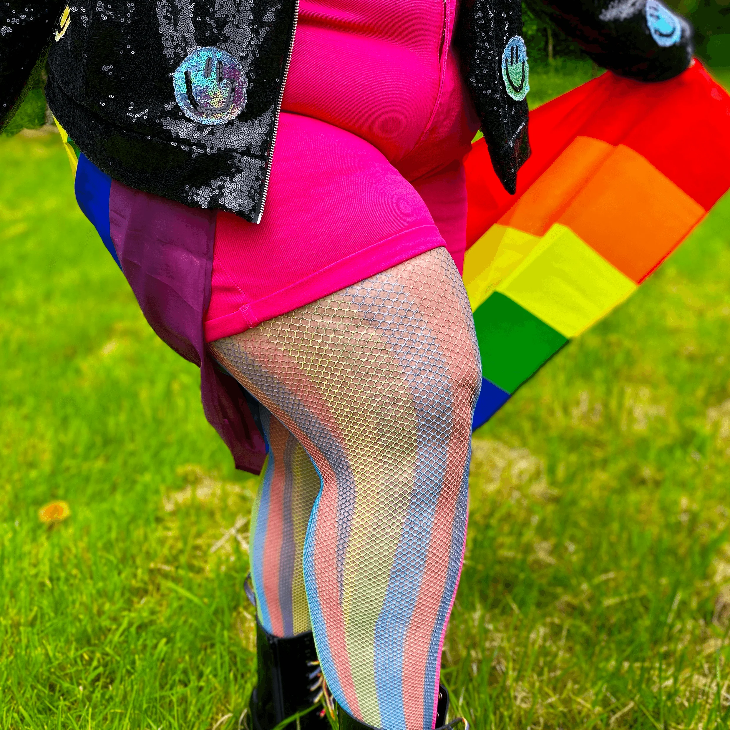 Fishnets - Rainbow - Zenithce