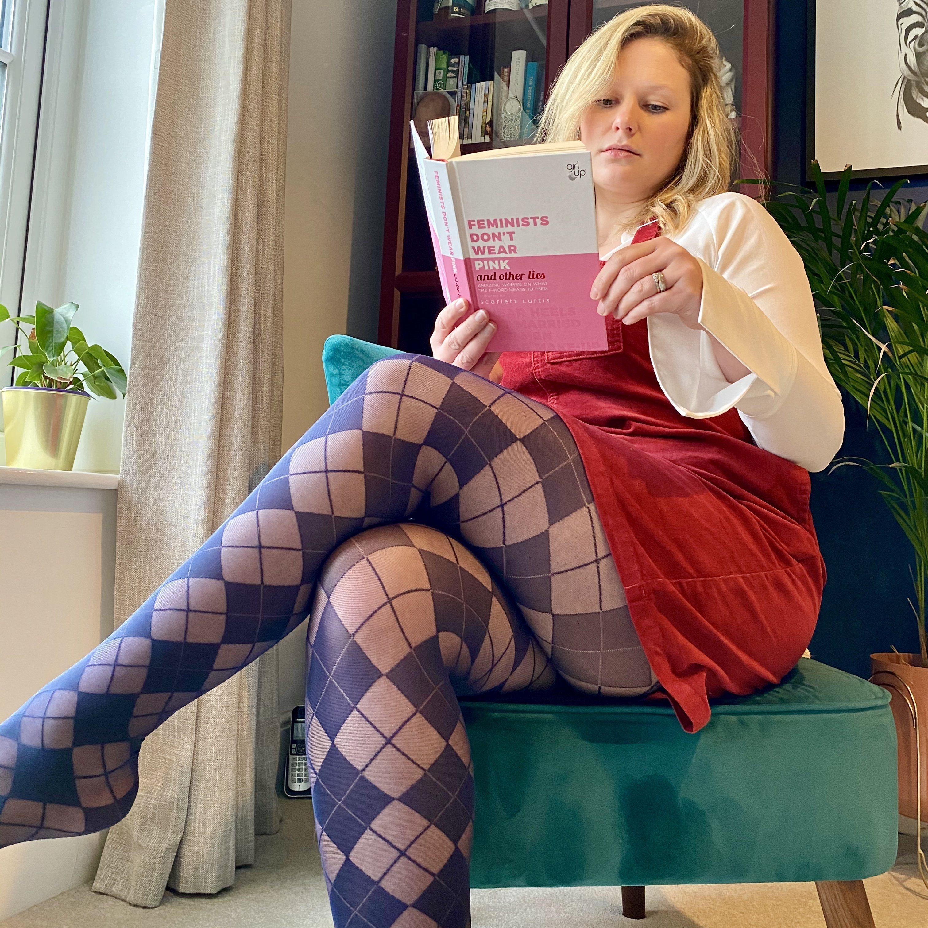 Diamond Tights - Navy - Zenithce