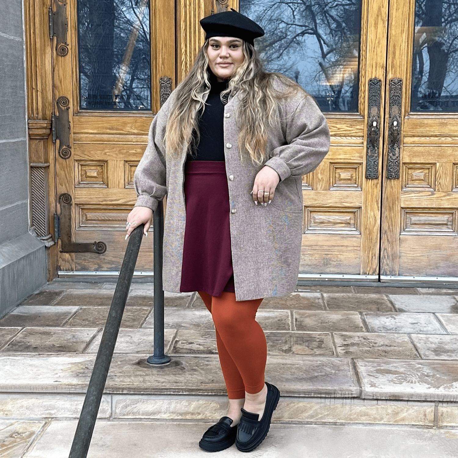 Footless Tights - Butternut - Zenithce