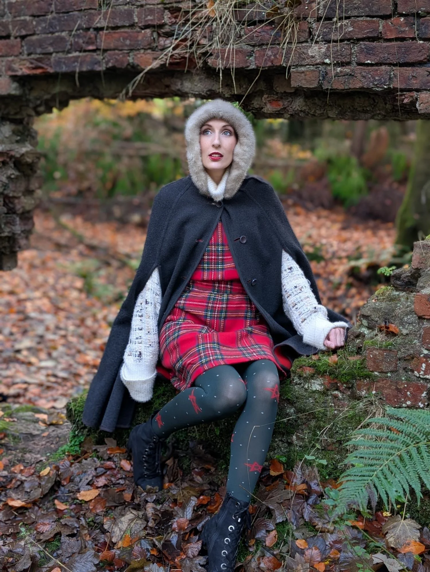 Christmas Tights - Woodland Magick - Zenithce
