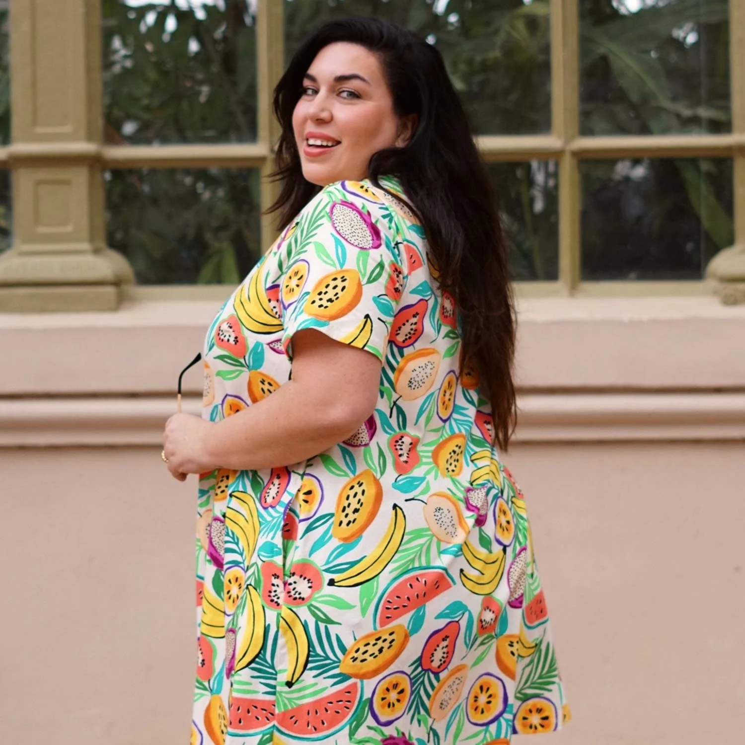 Organic Club Tropicana Day/Nightdress With Sleeves - Zenithce