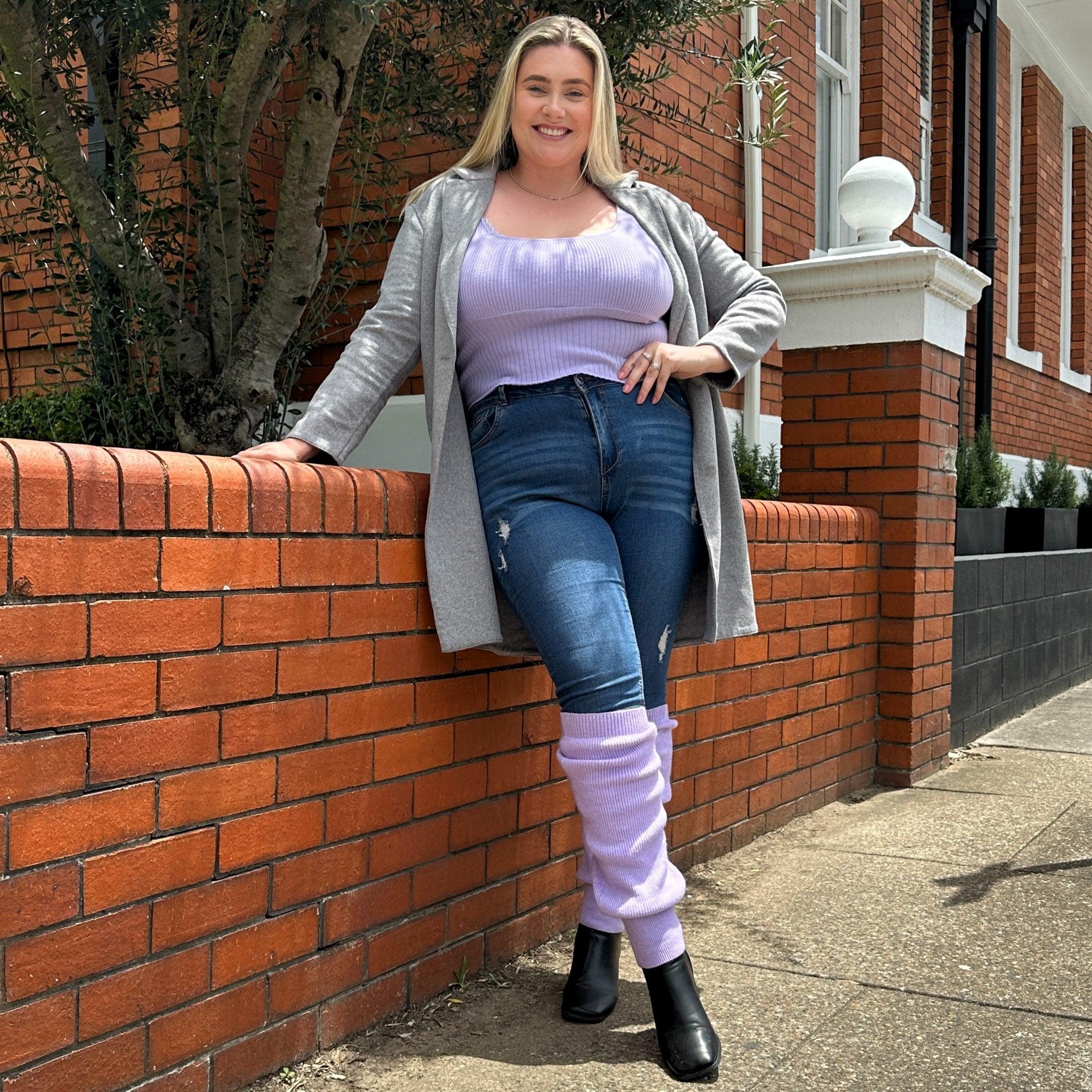 Leg Warmers - Periwinkle - Zenithce