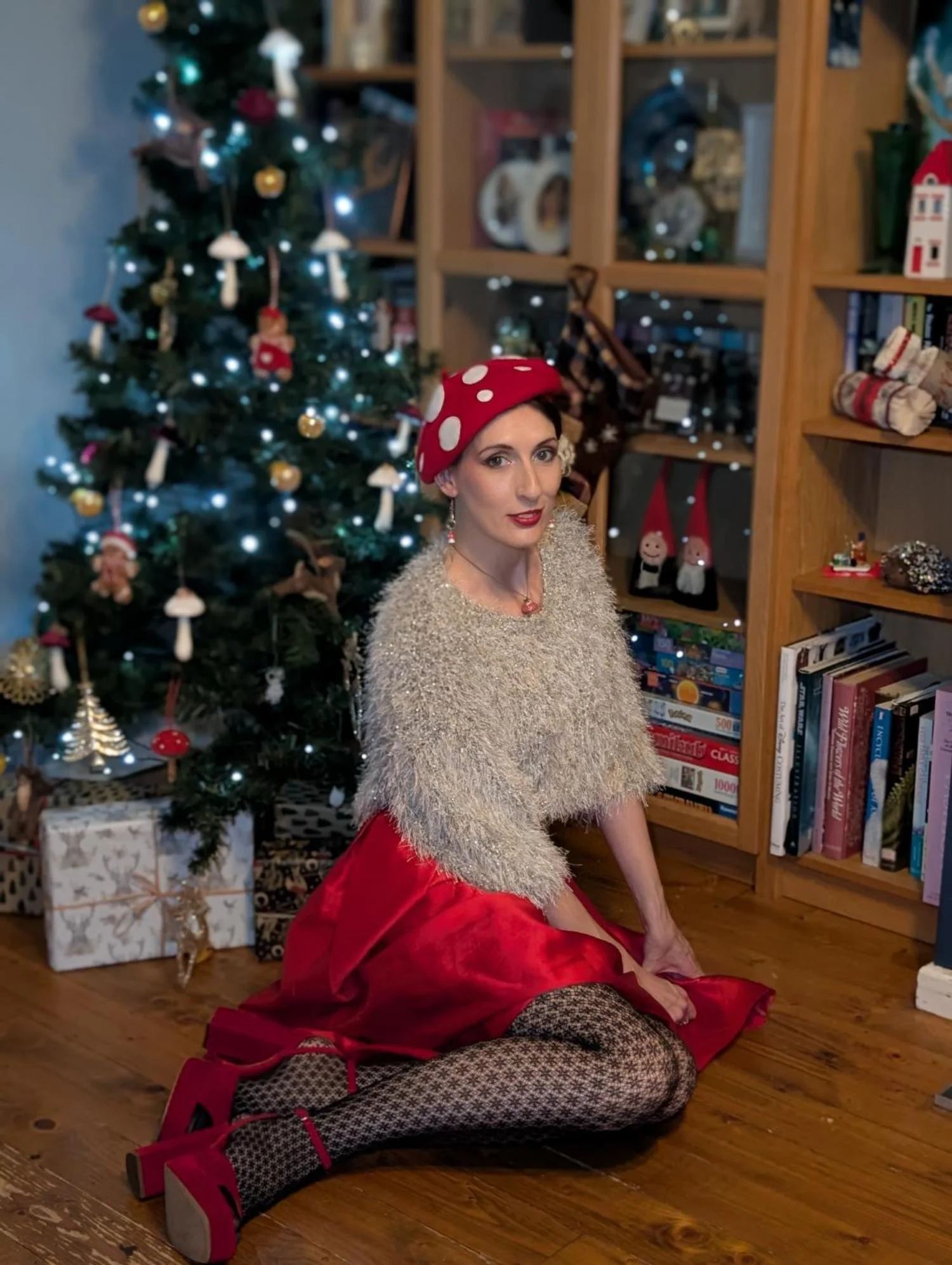 Christmas Fishnets - Winter Lace - Zenithce