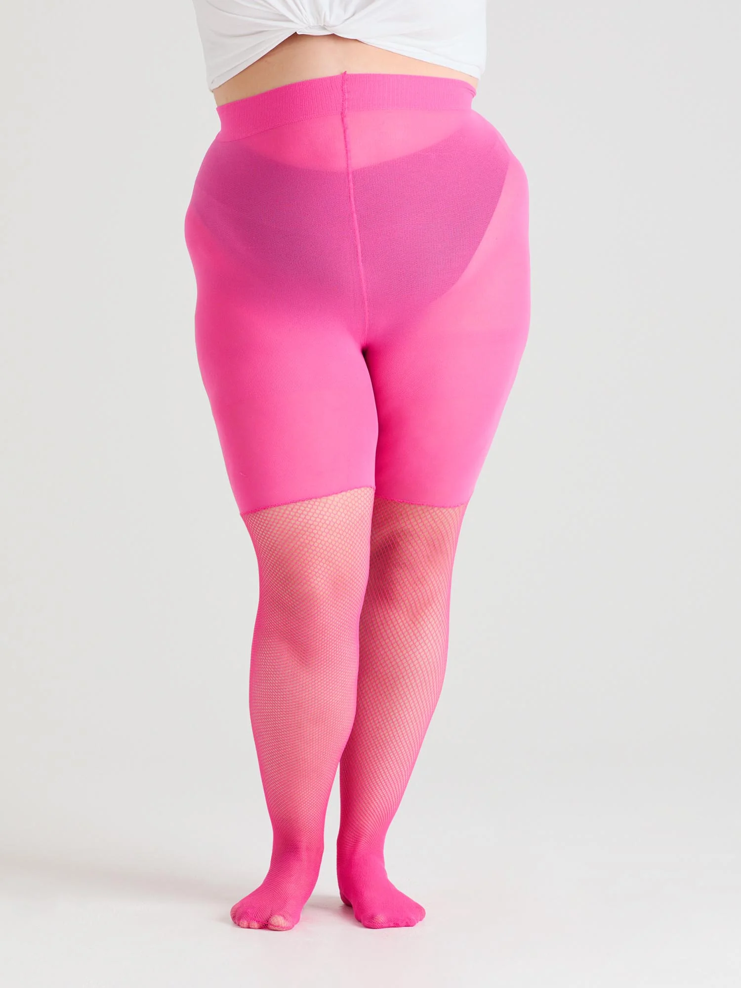 Thighs the Limit Fishnets - Barbara - Zenithce