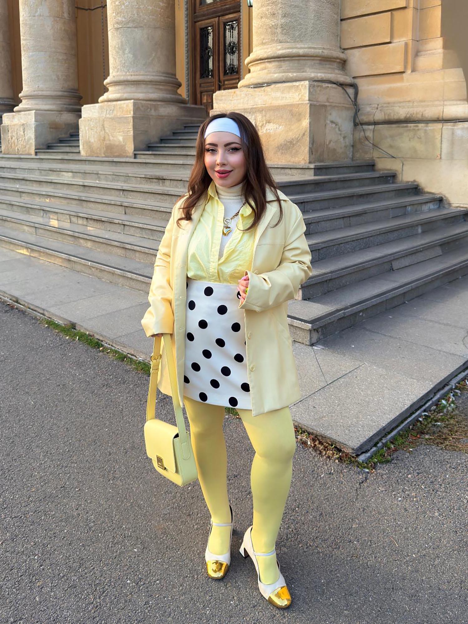 120 Denier Tights - Butter - Zenithce