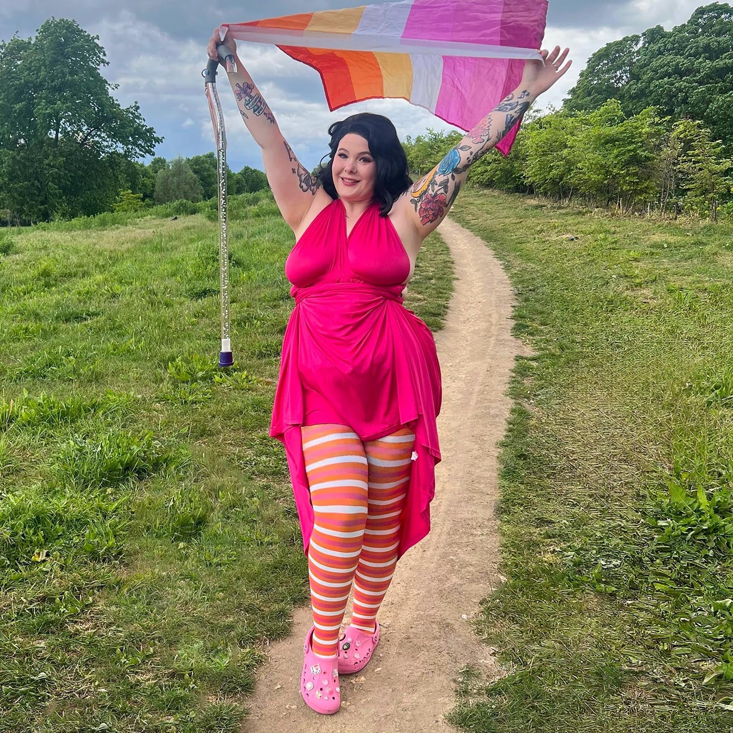 Pride Tights - Ruby - Zenithce