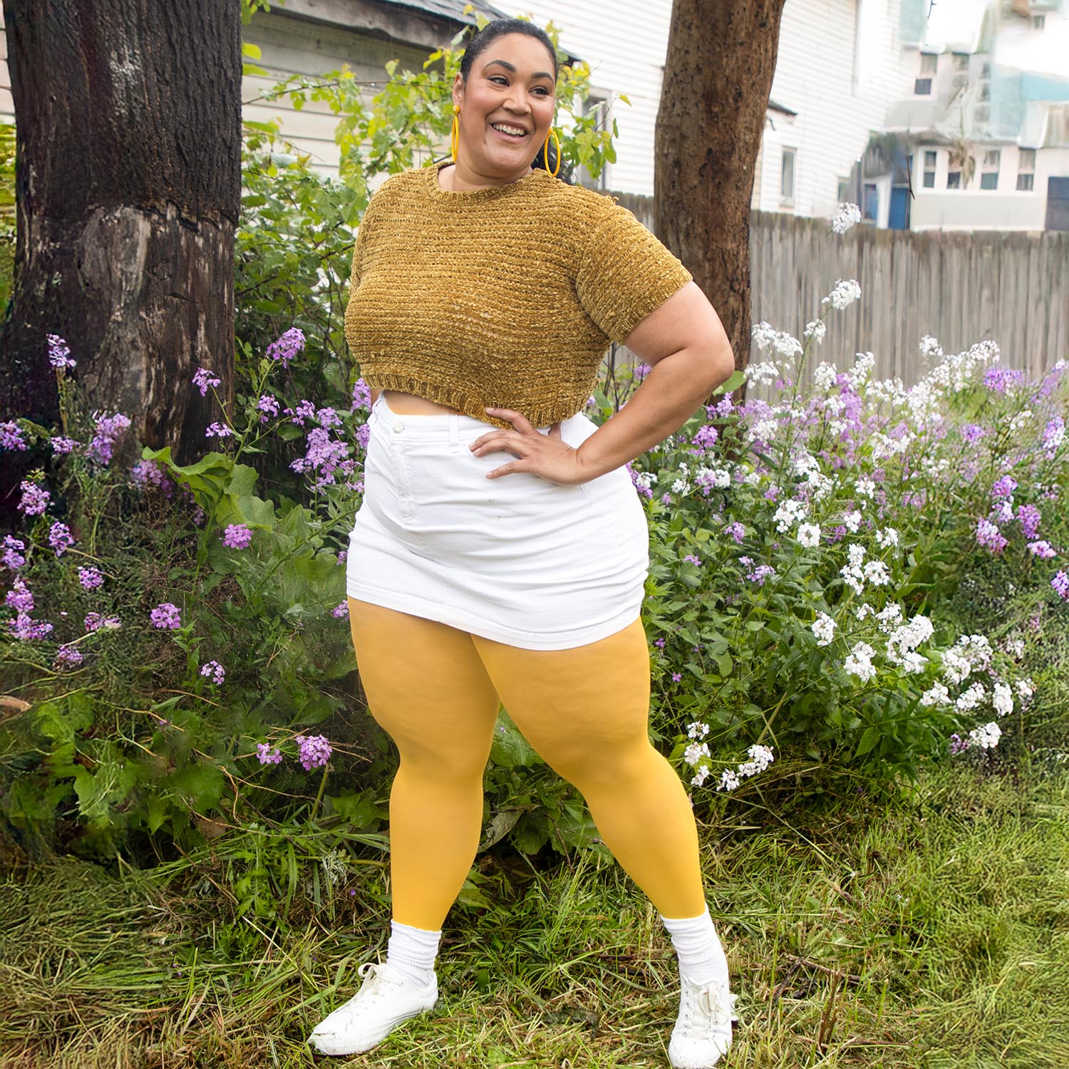 50 Denier Tights - Mimosa - Zenithce