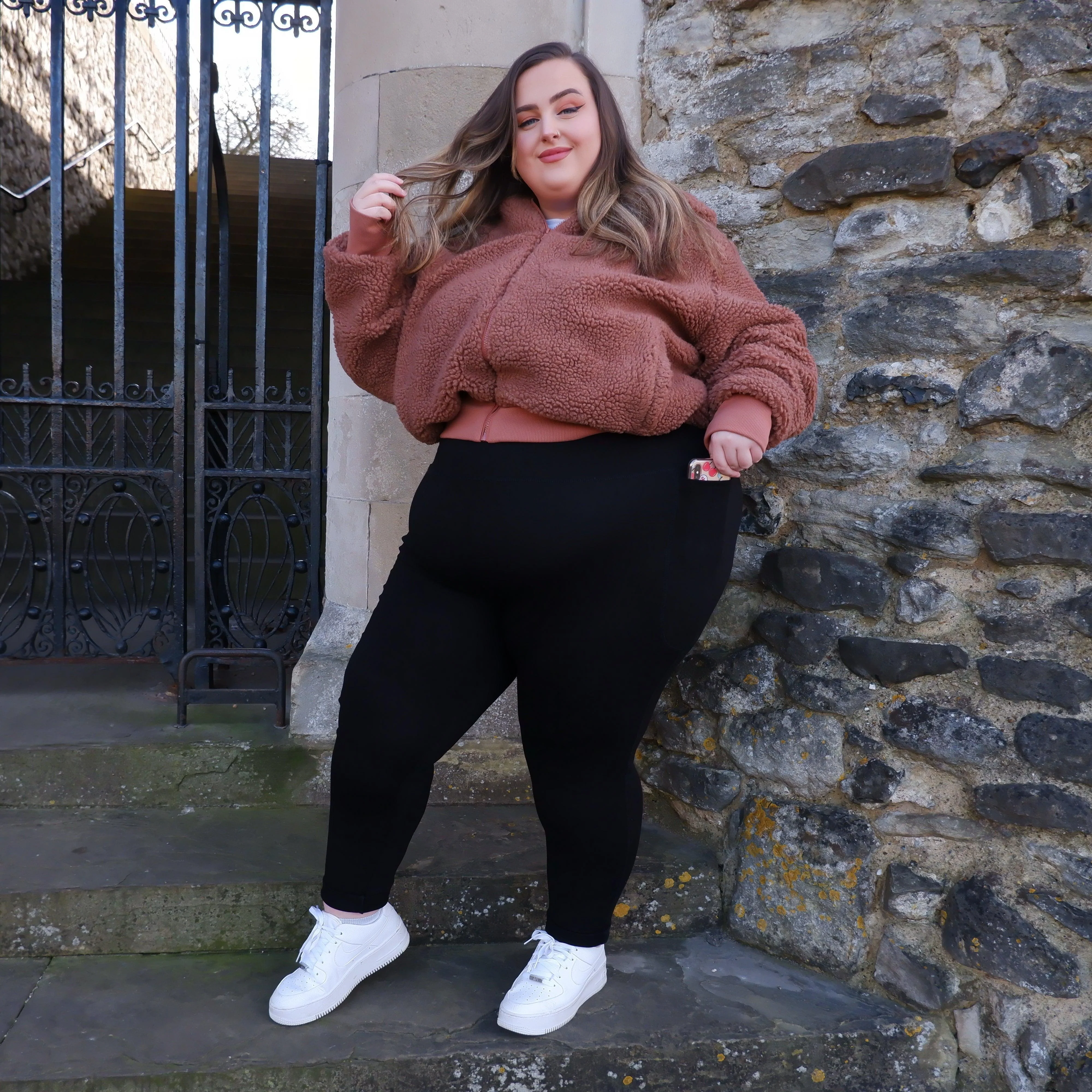 Squat Proof Leggings (Long) - Black (V2) - 3 Pairs in Black - Zenithce