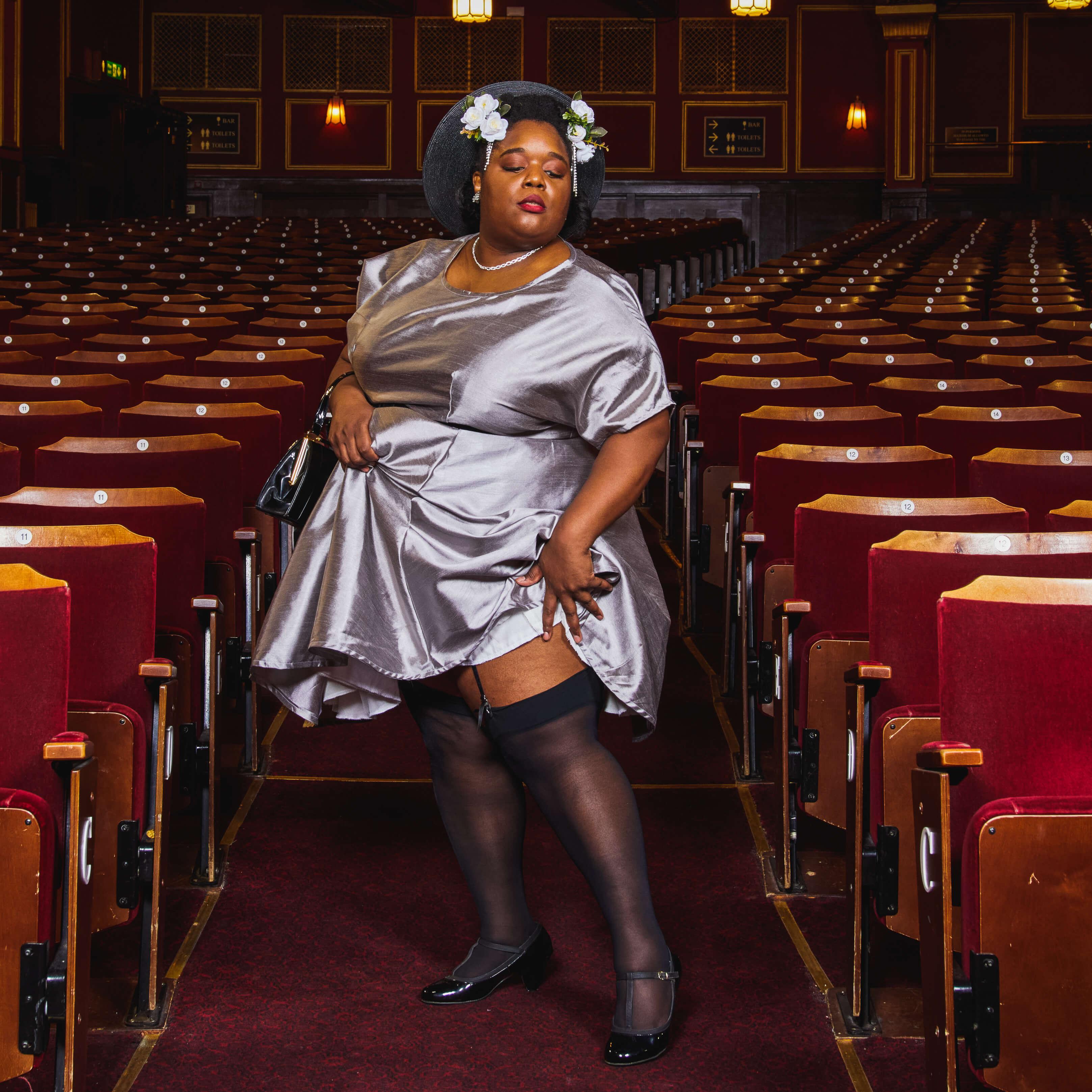 Vintage Sheer Stockings - Liquorice - Zenithce