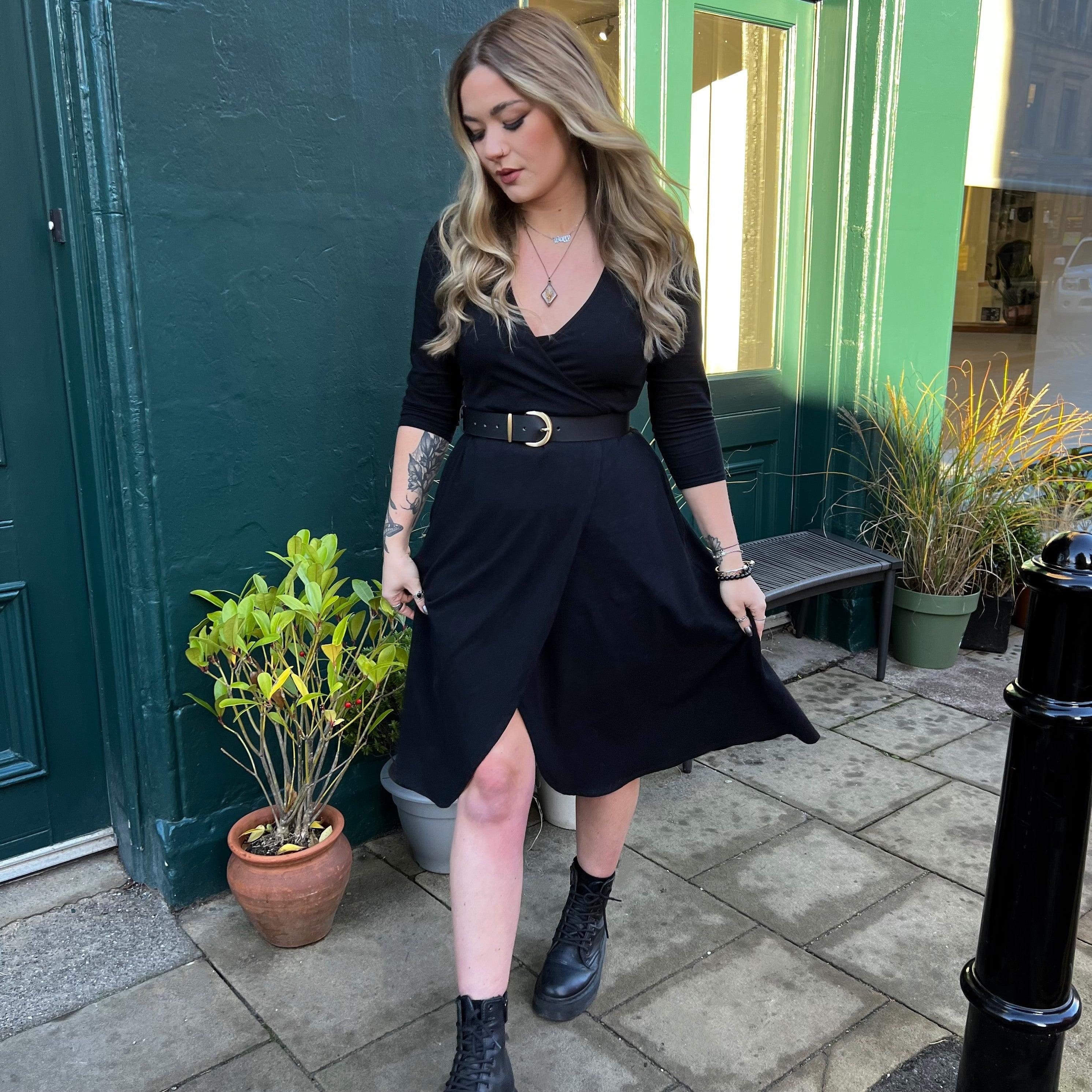 Vegan Leather Waist Belt - Gold - Zenithce