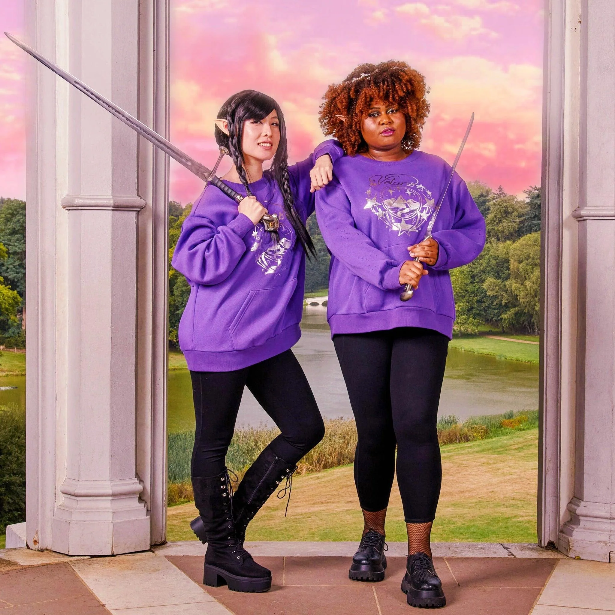 Organic Cotton ACOTAR Sweatshirt - Velaris - Zenithce