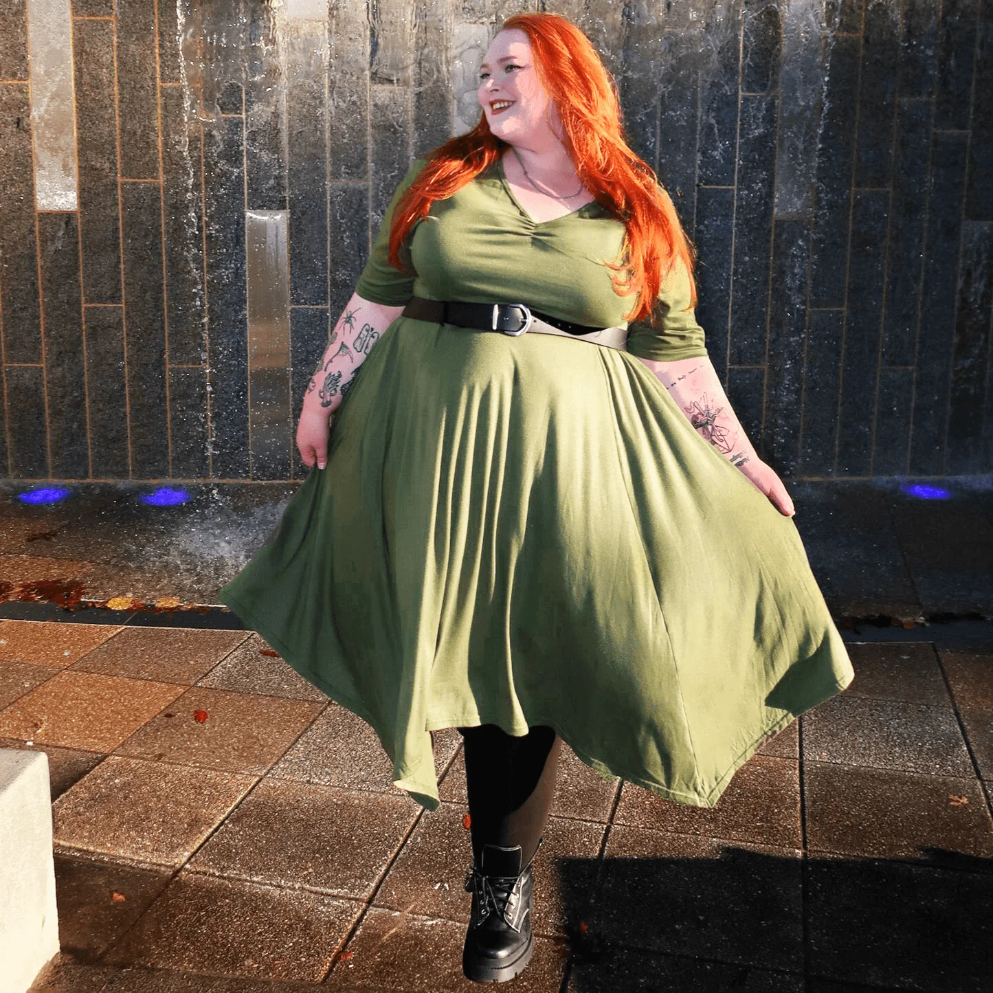 Vegan Leather Waist Belt - Silver - Zenithce