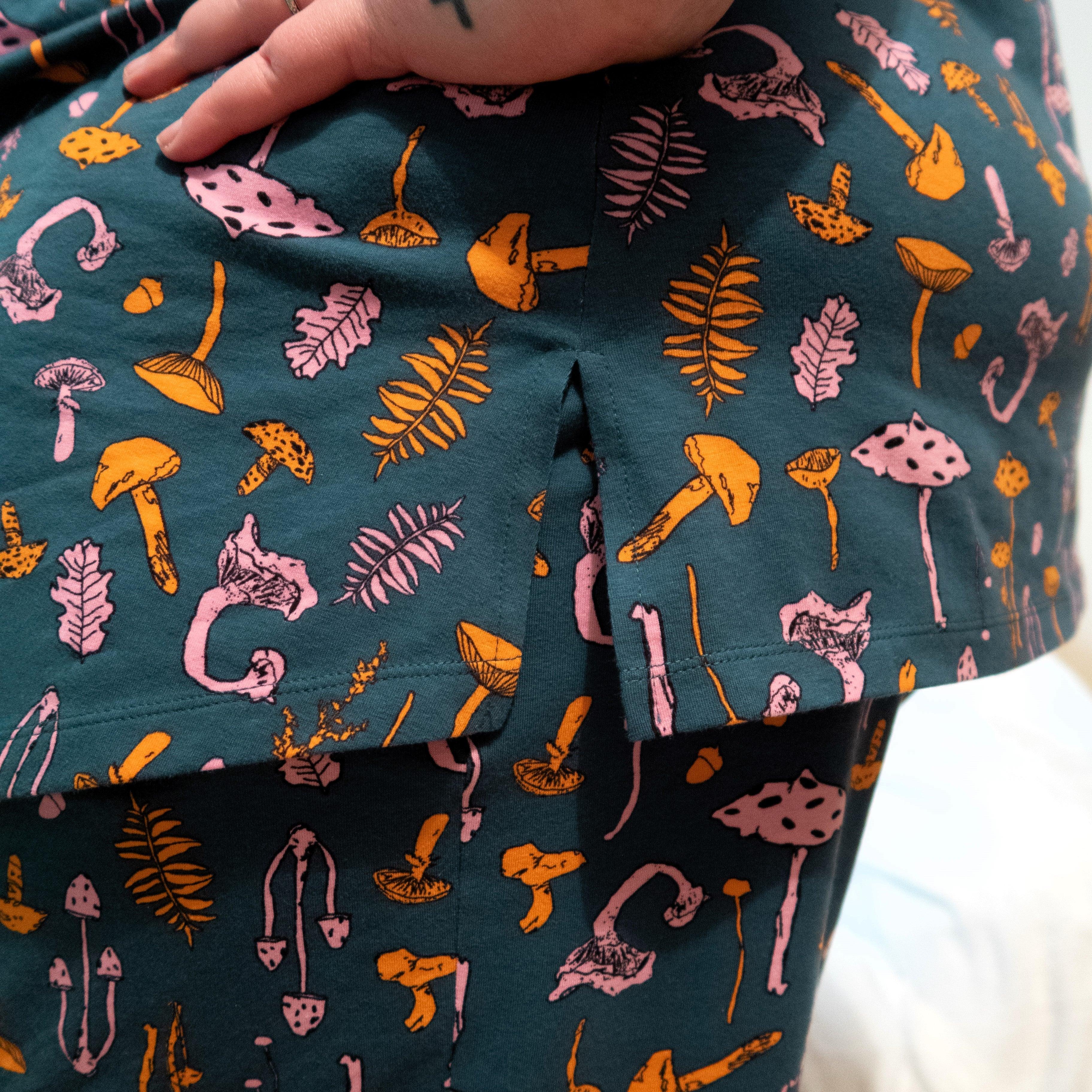 Organic Cotton PJ Vest - Mushie Patch - Zenithce