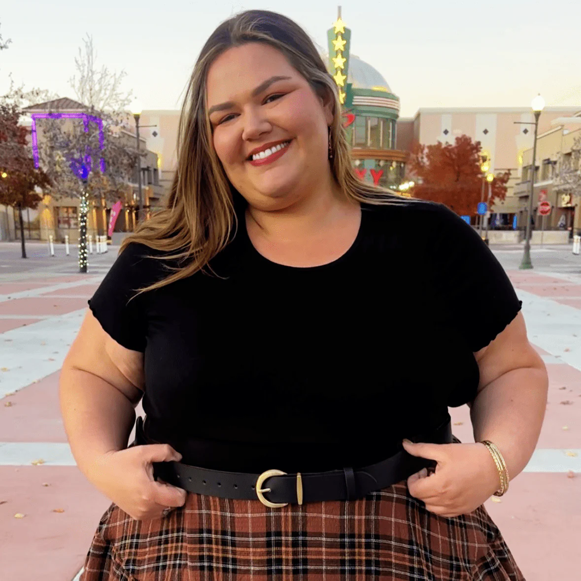 Vegan Leather Waist Belt - Gold - Zenithce