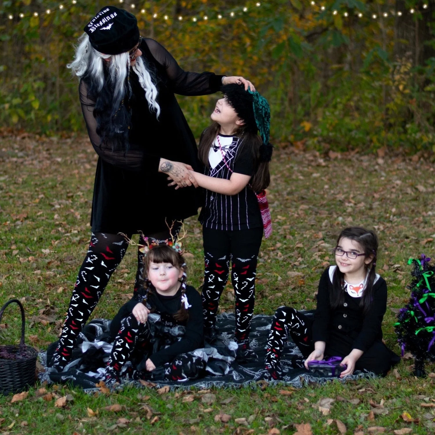 Tween Tights - Bad Santa - Zenithce