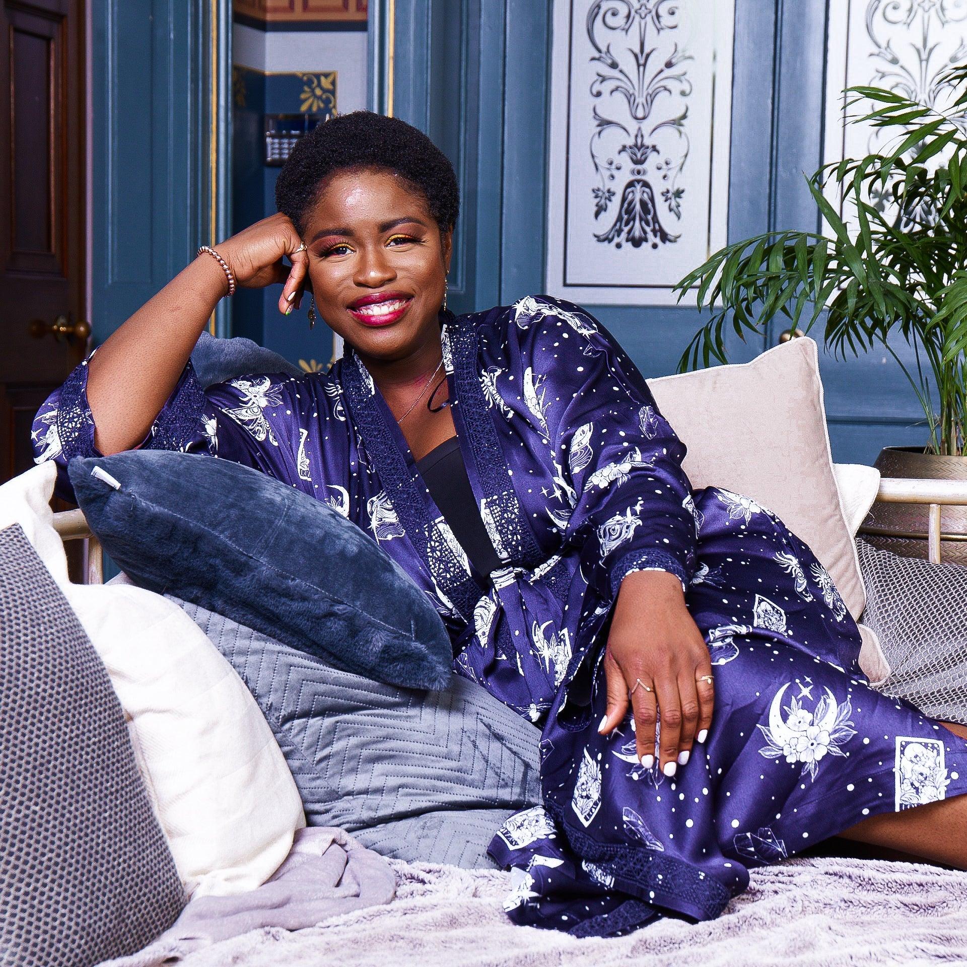 Satin Robe - Divination - Zenithce