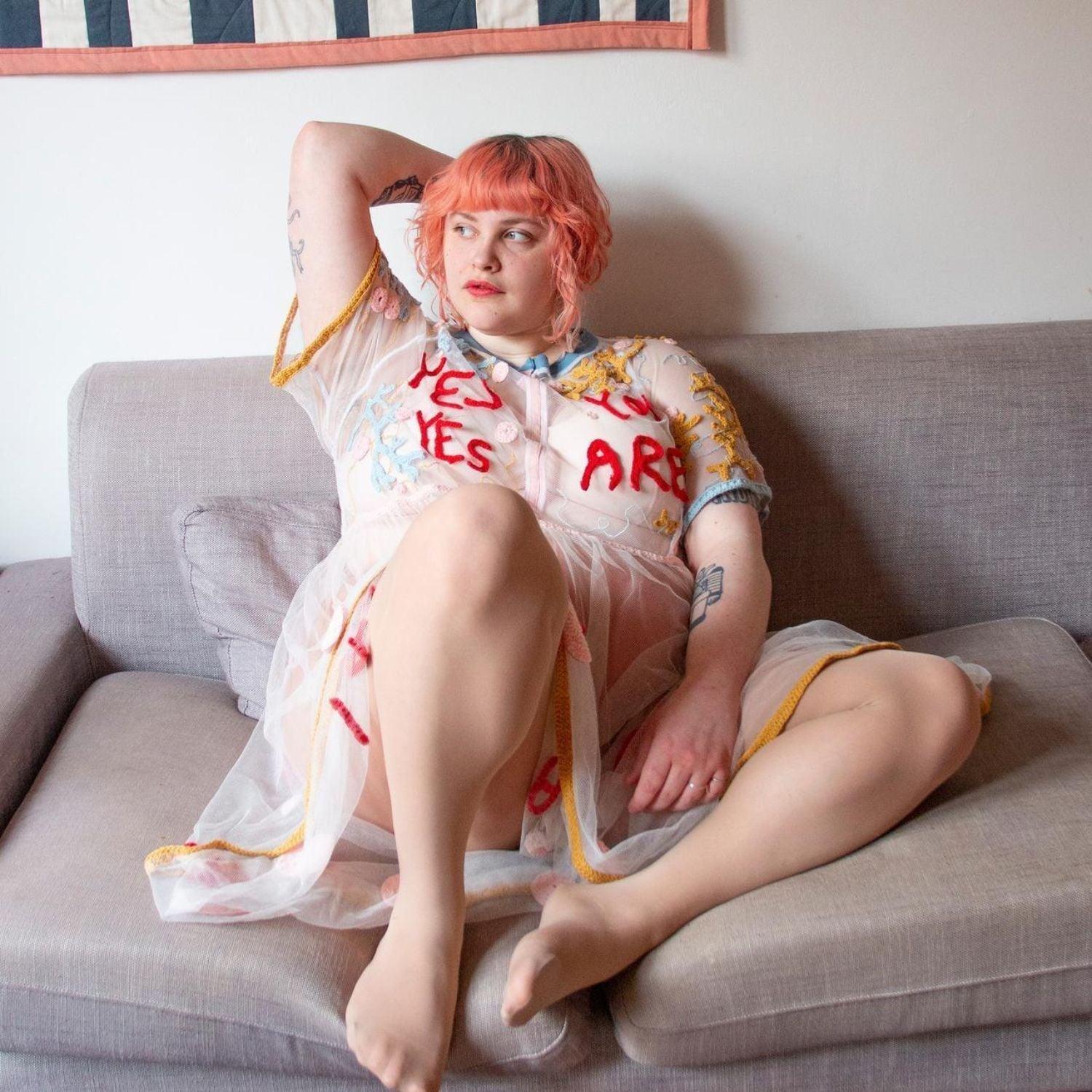 30 Denier Sheer Tights - Vanilla Marshmallow - Zenithce