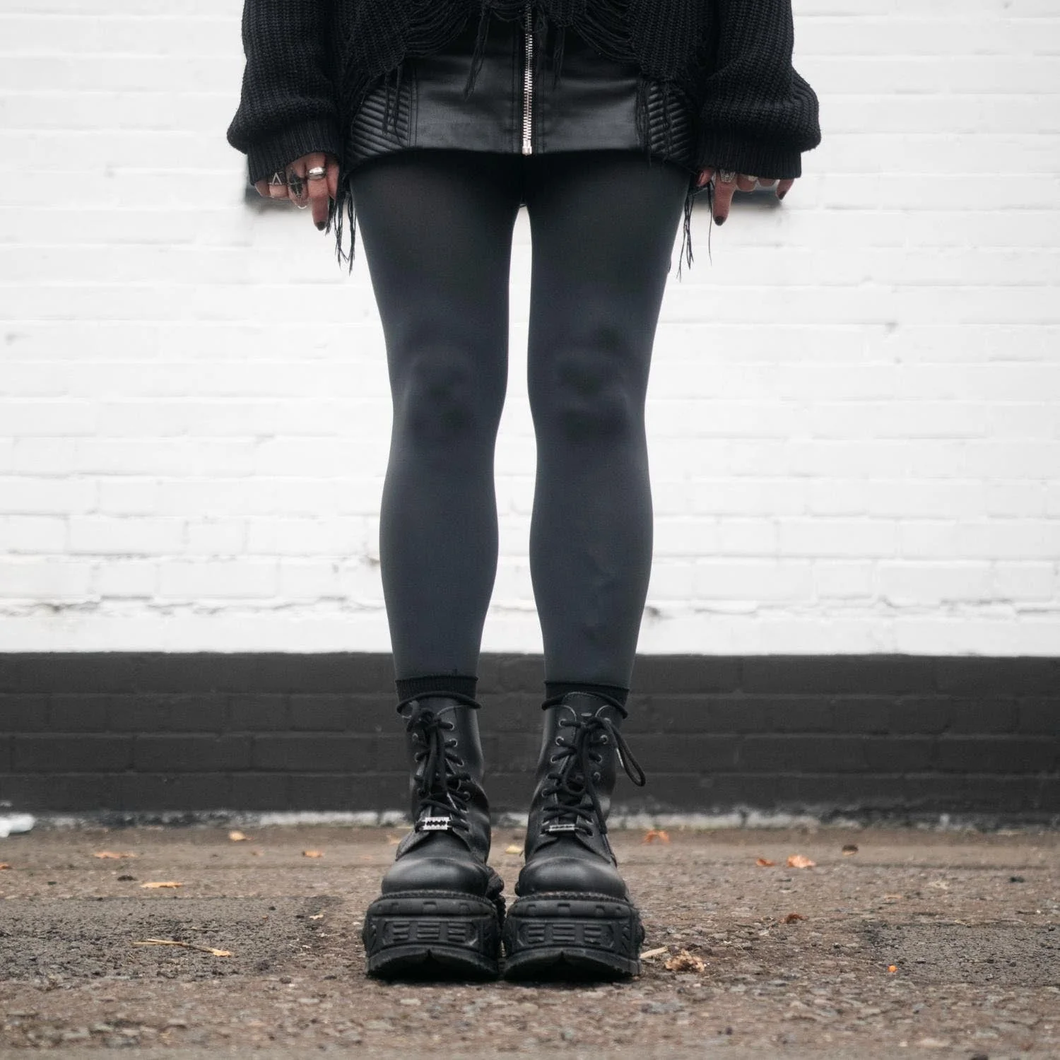 120 Denier Tights - Storm Cloud - Zenithce