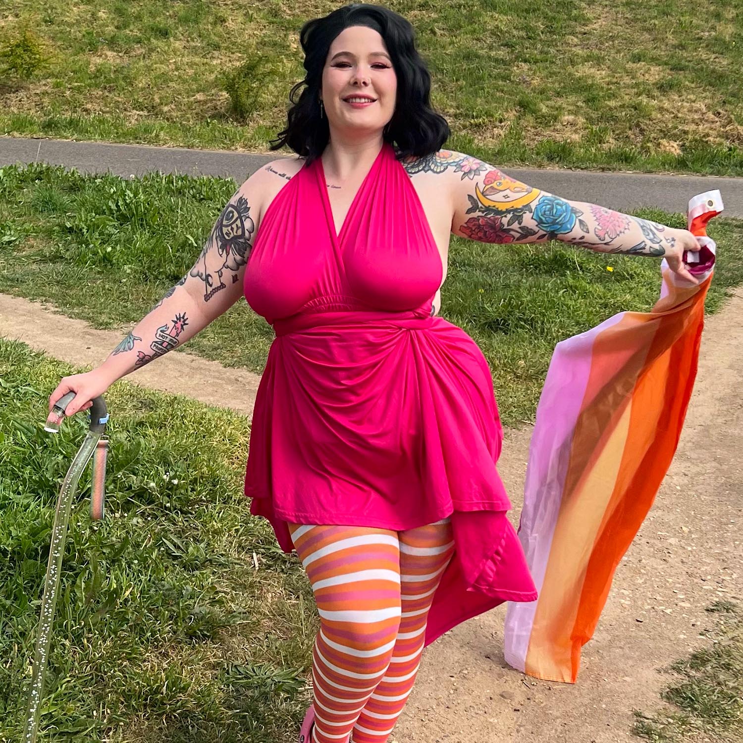 Pride Tights - Ruby - Zenithce