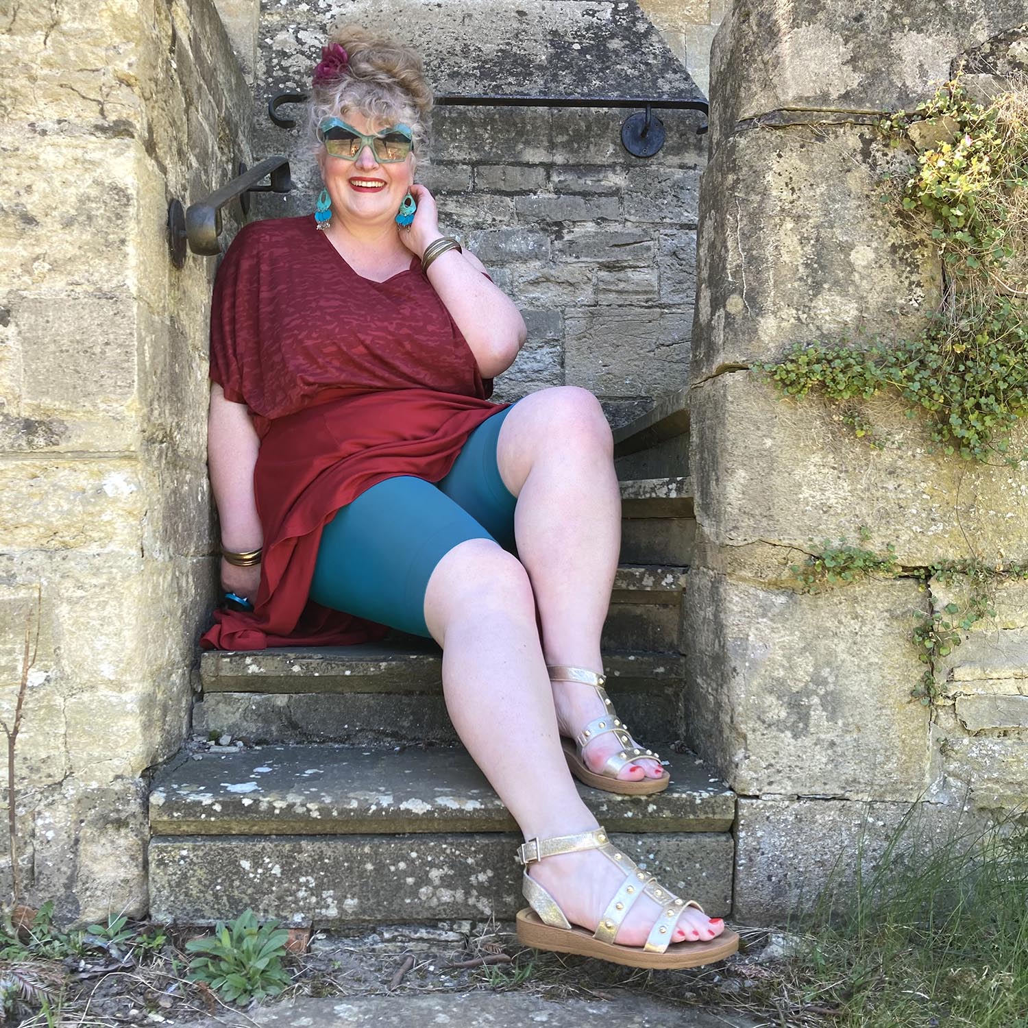 Stay Cool Chub Rub Shorts - Petrol Blue - Zenithce