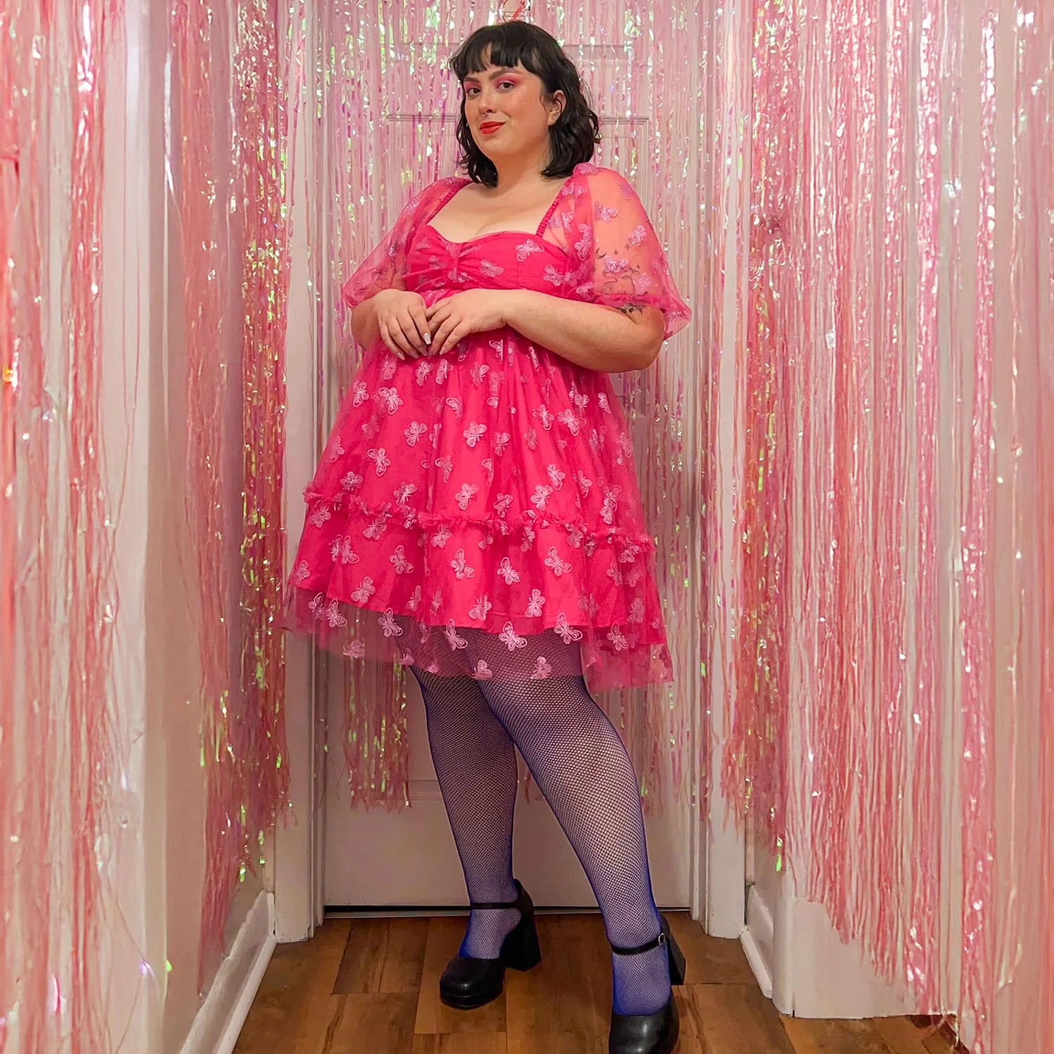 Thighs the Limit Fishnets - Arabesque - Zenithce