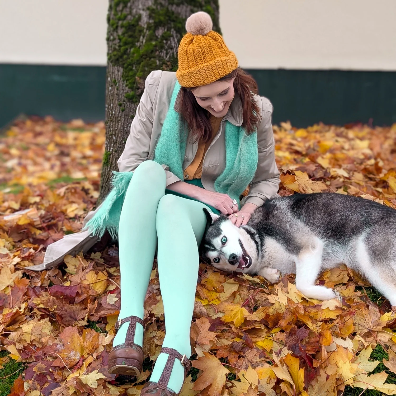 120 Denier Tights - Chalcedony - Zenithce