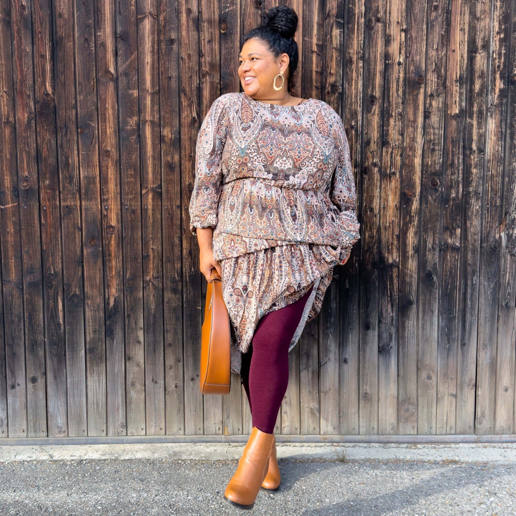 Merino Wool Tights - Red Velvet Cake - Zenithce