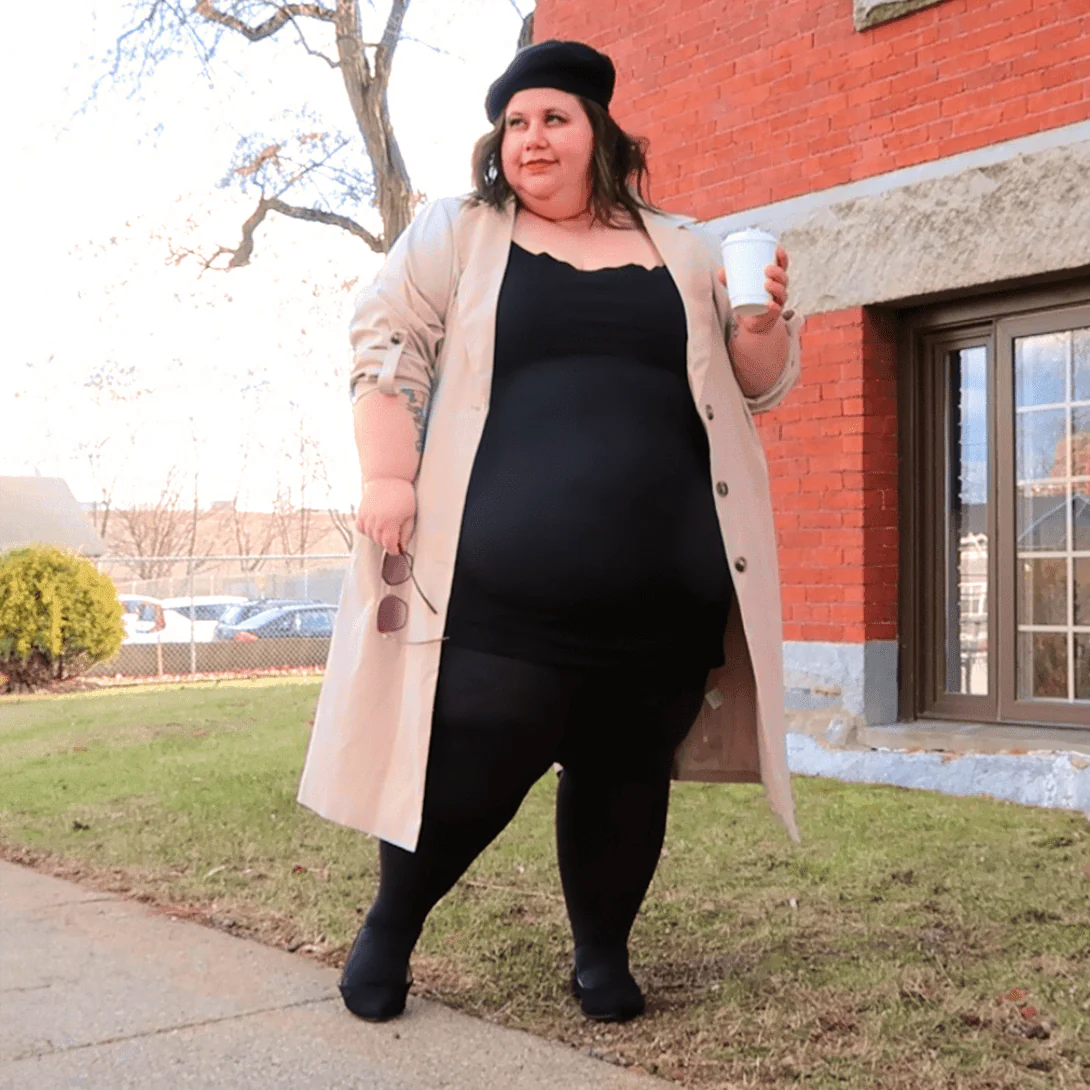 80 Denier Tights - Black - Zenithce