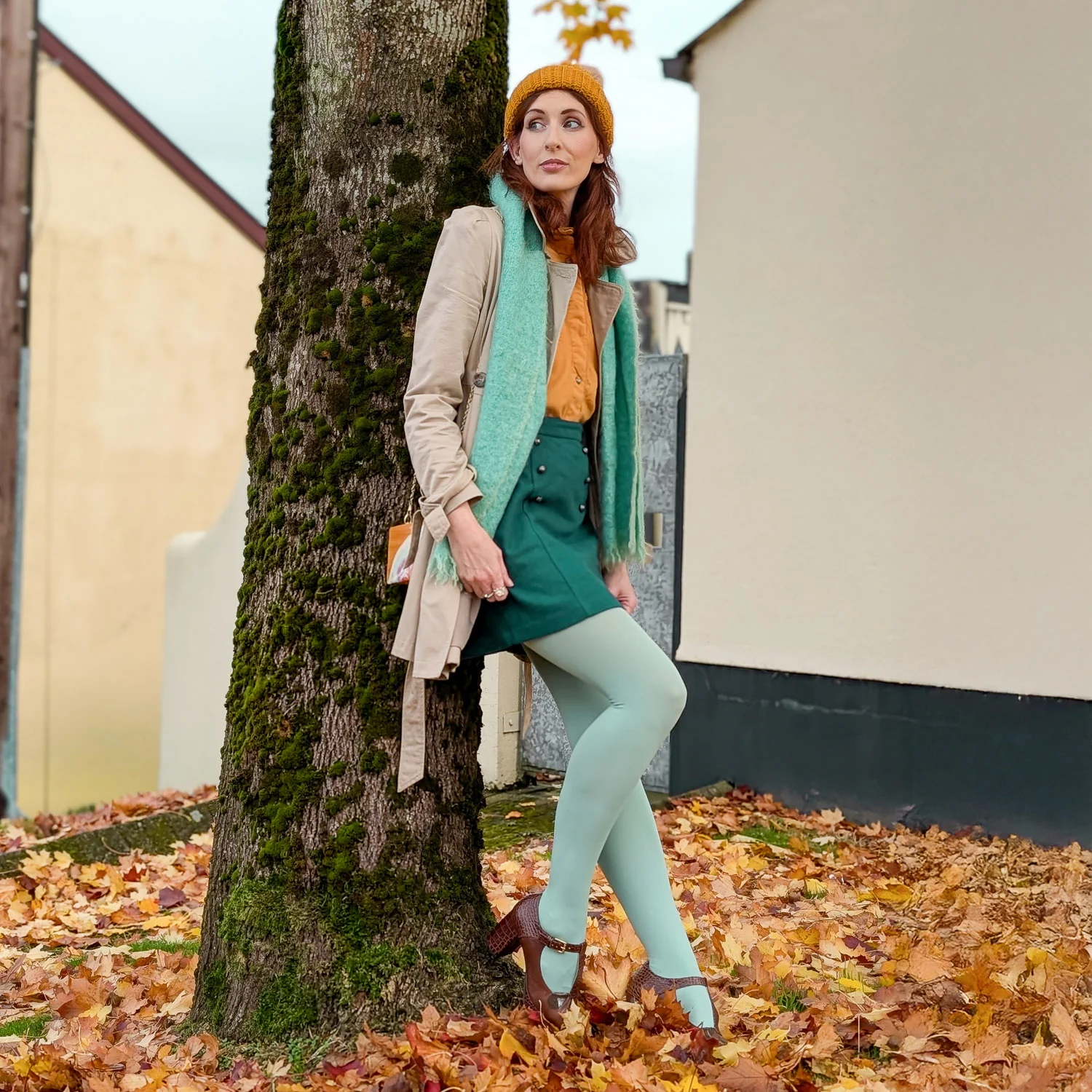 120 Denier Tights - Chalcedony - Zenithce