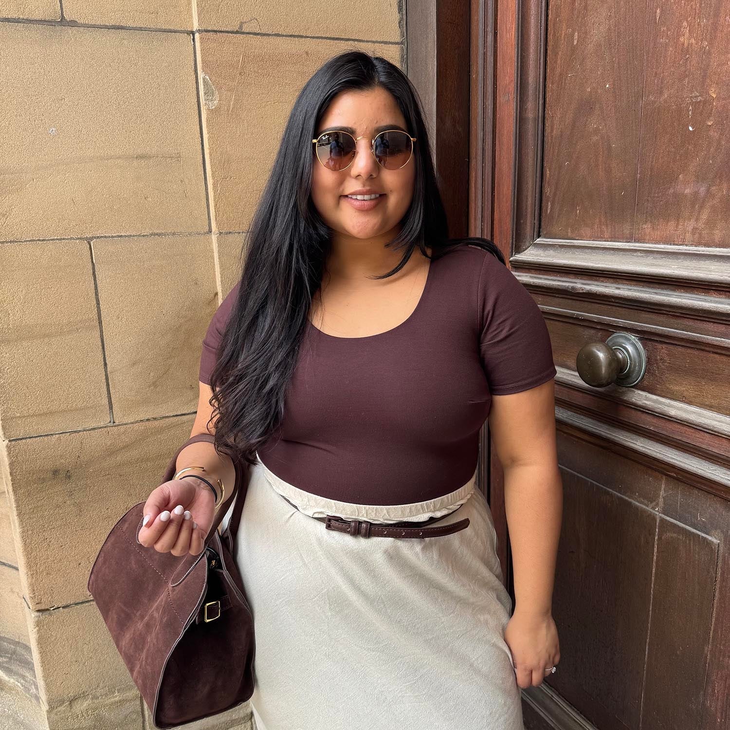 Short Sleeve Cotton Bodysuit - Harmonious - Zenithce