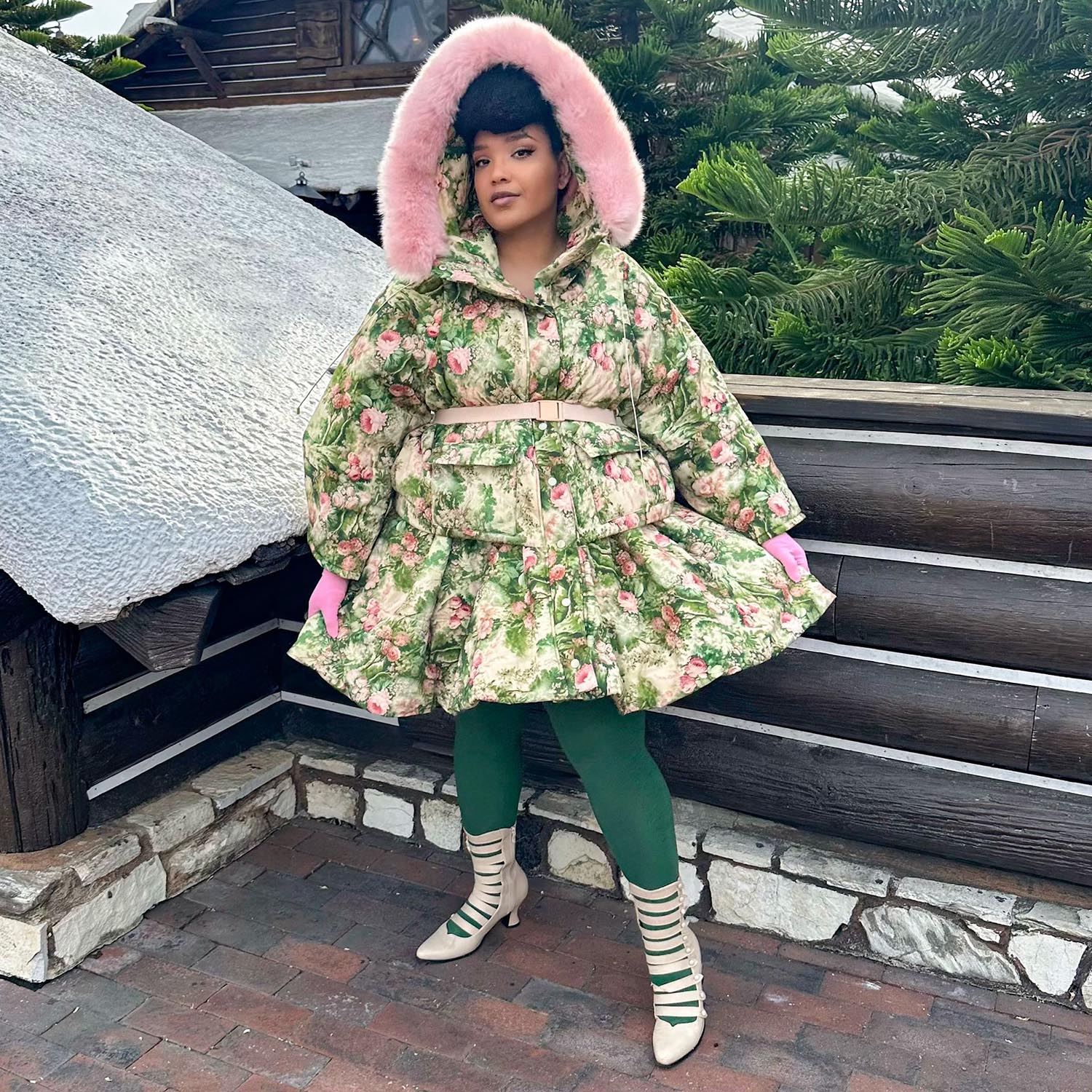 Bamboo Tights - Petit Pois - Zenithce