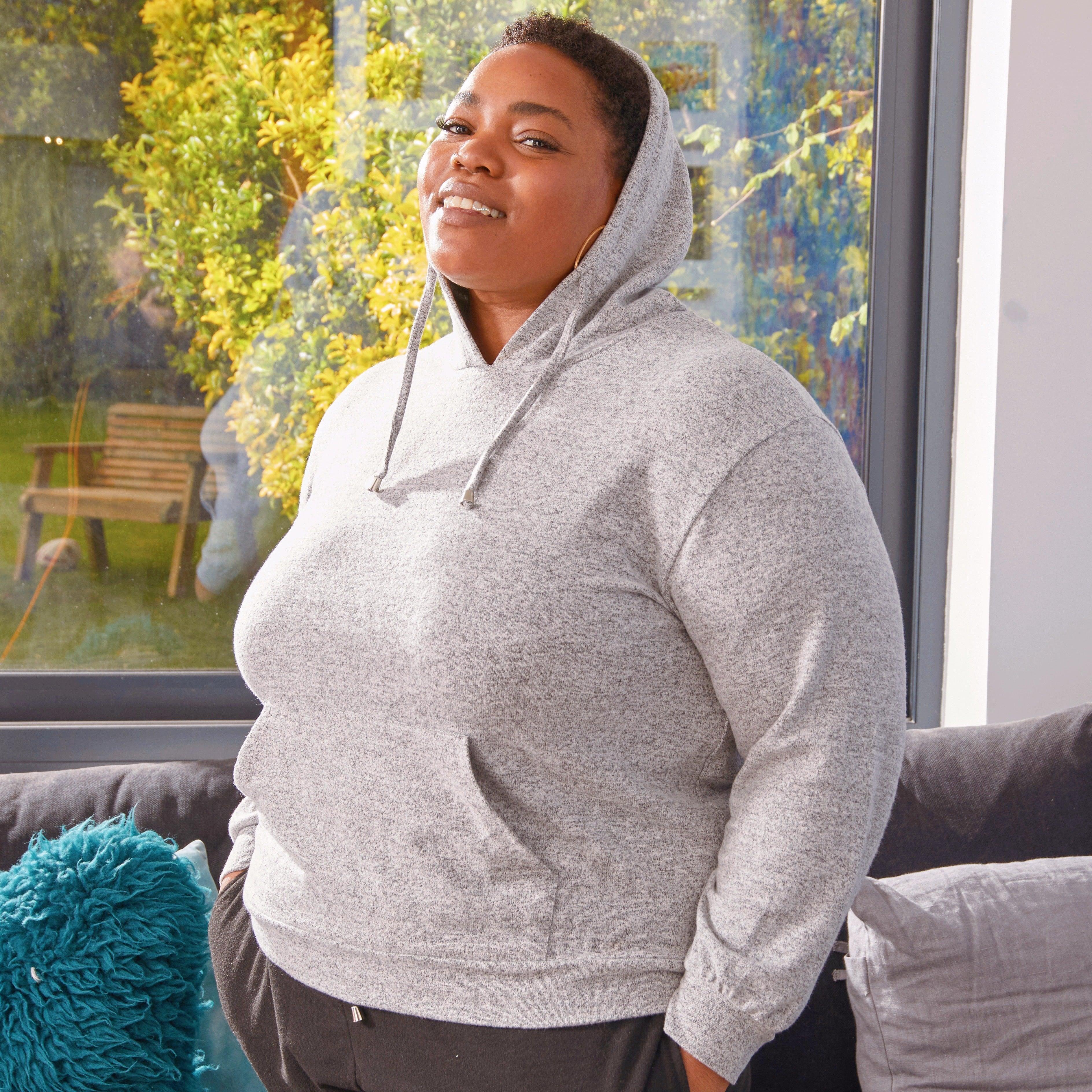 Hoodie - Grey Marl - Zenithce