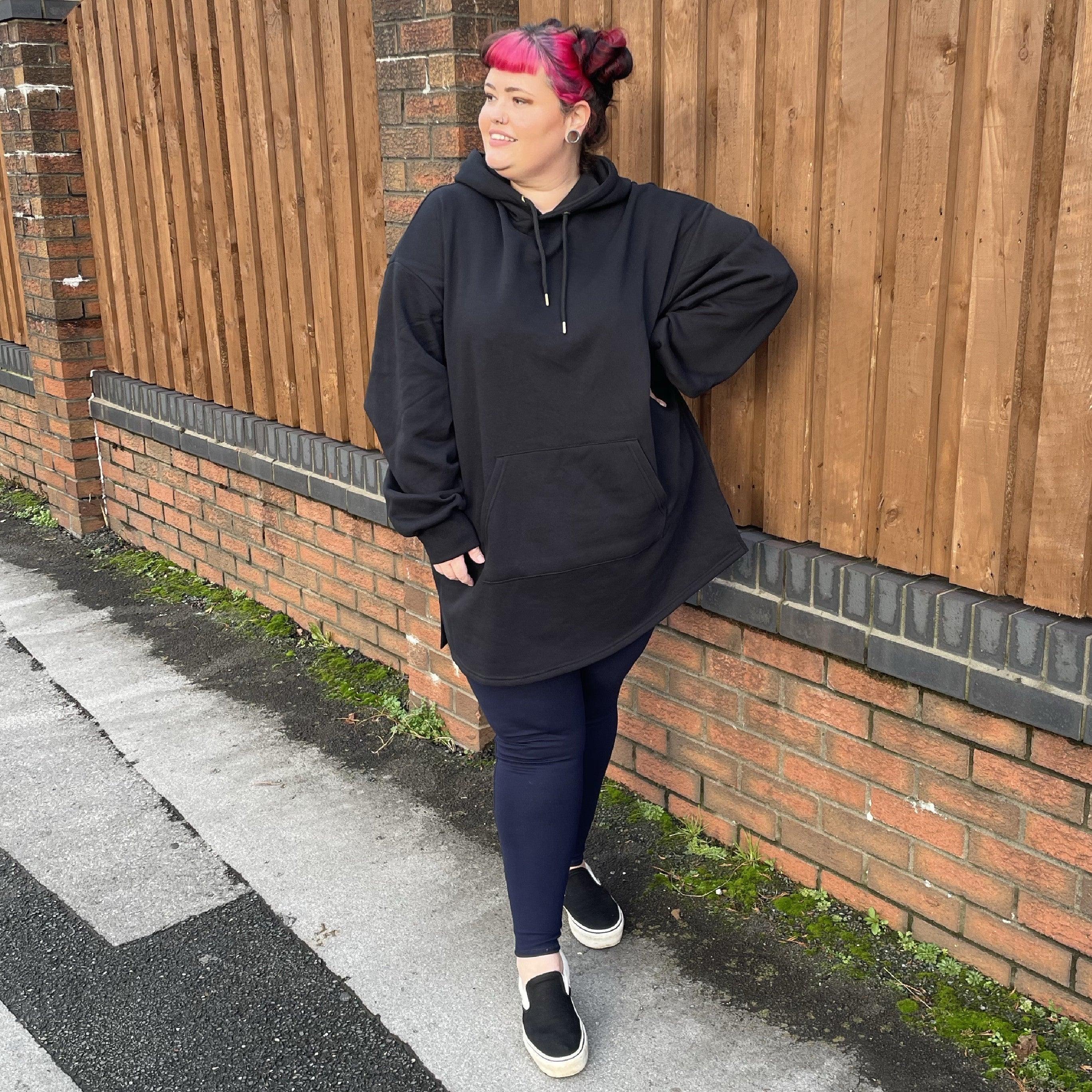 Organic Cotton Longline Hoodie - Zenithce