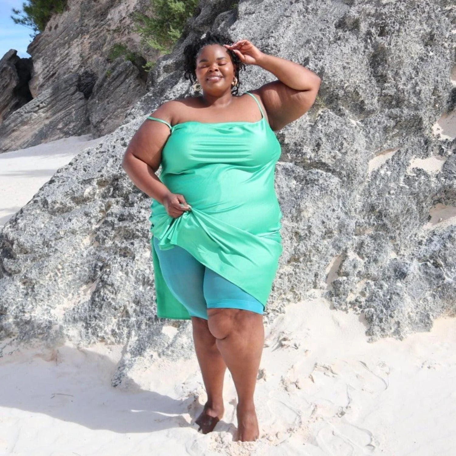 Stay Cool Chub Rub Shorts - Beach Bum - Zenithce