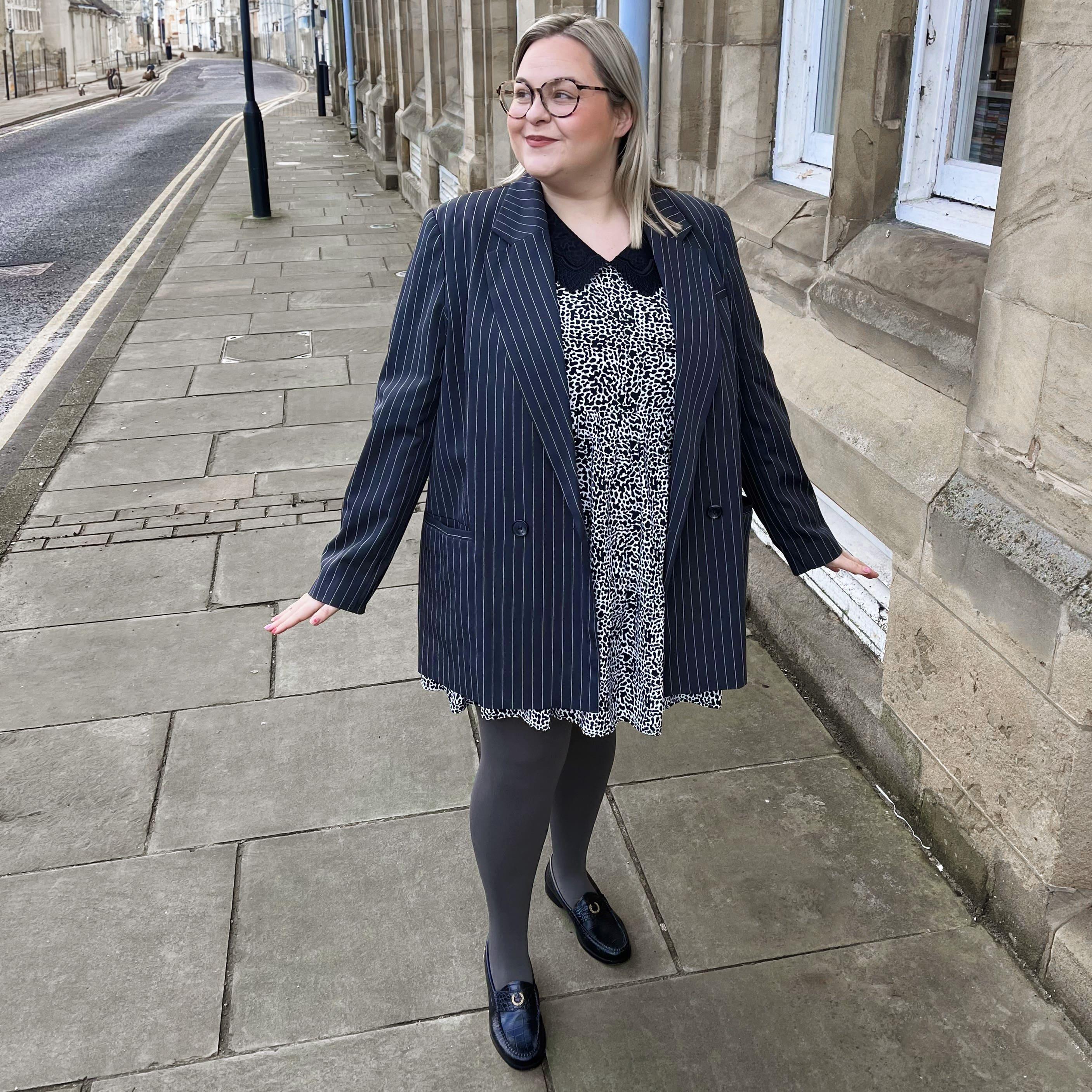 Huggy Light Compression Tights - Slate - Zenithce