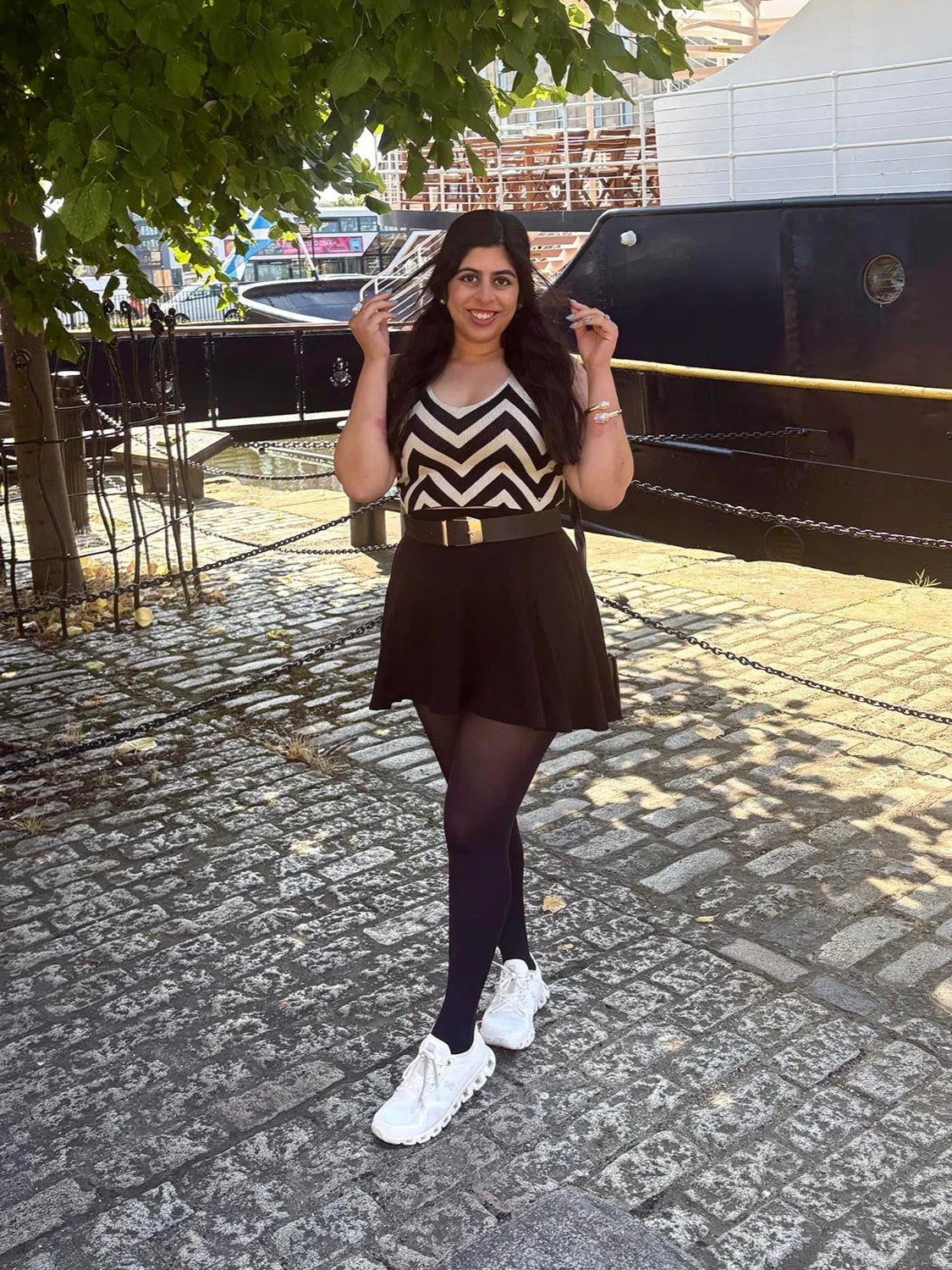 Stay Cool 80 Denier Tights - Black - Zenithce