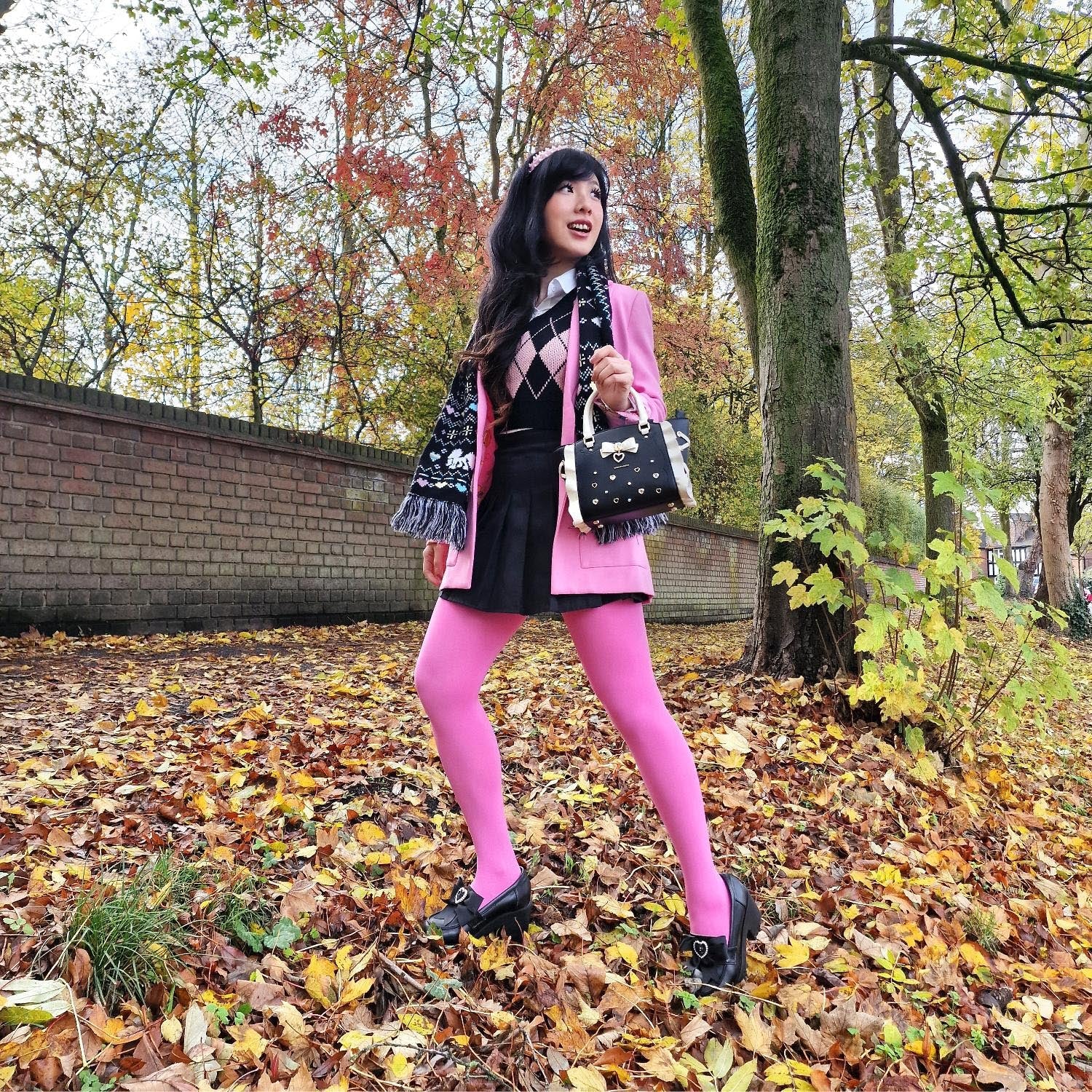 120 Denier Tights - Pink Lady - Zenithce