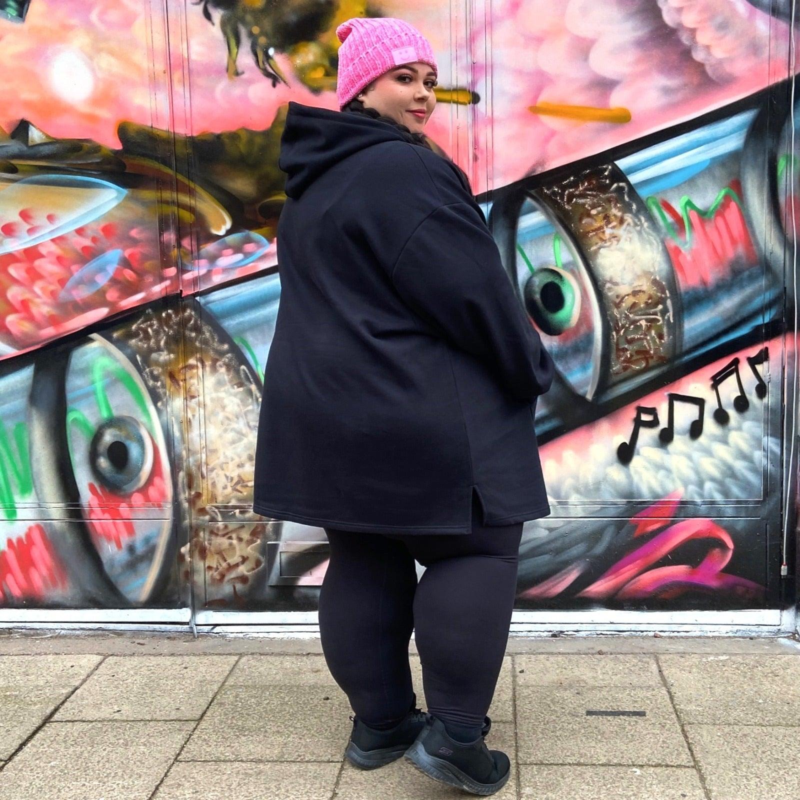 Organic Cotton Longline Hoodie - Zenithce