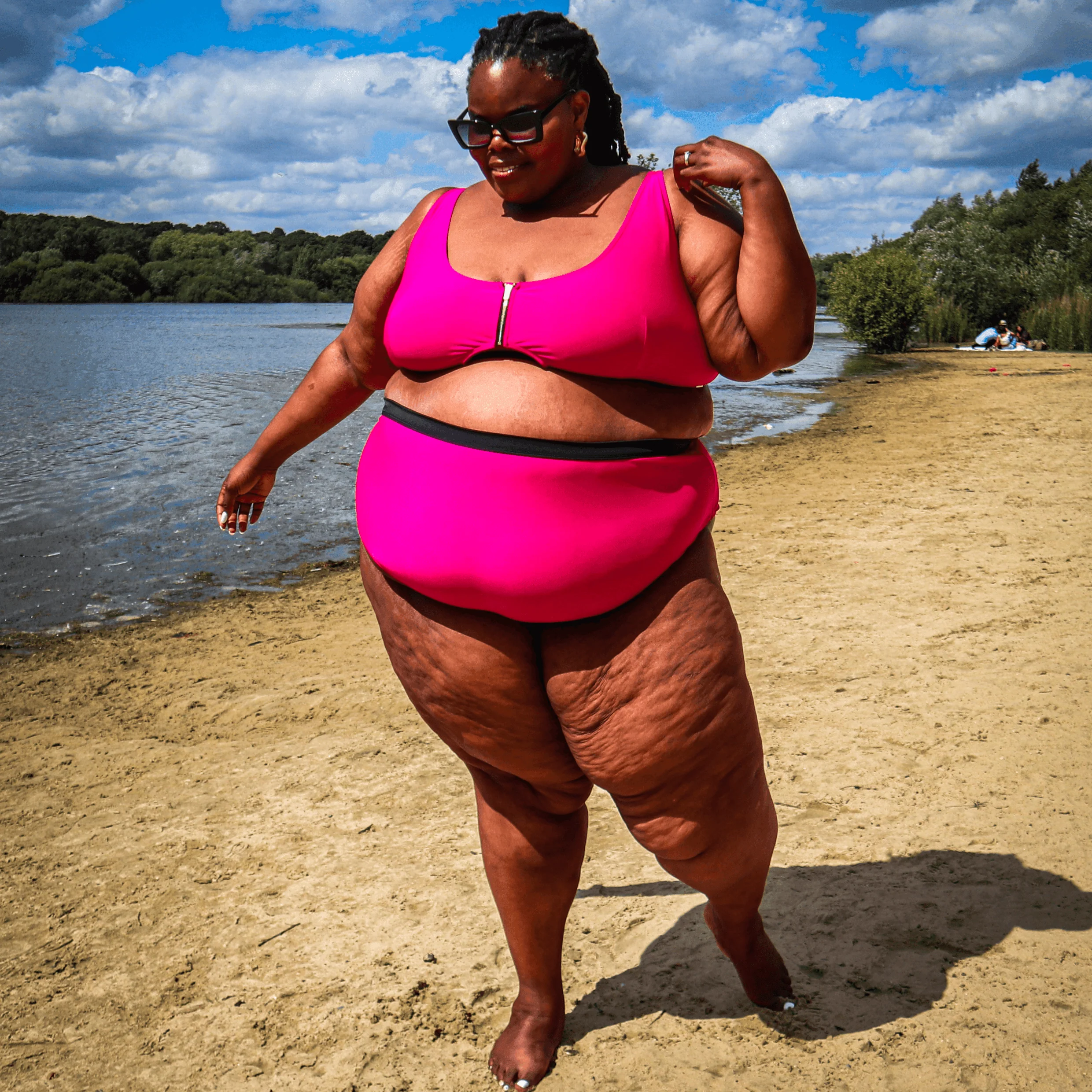 Hasta La Vista Bikini Bottoms - Hot Pink - Zenithce