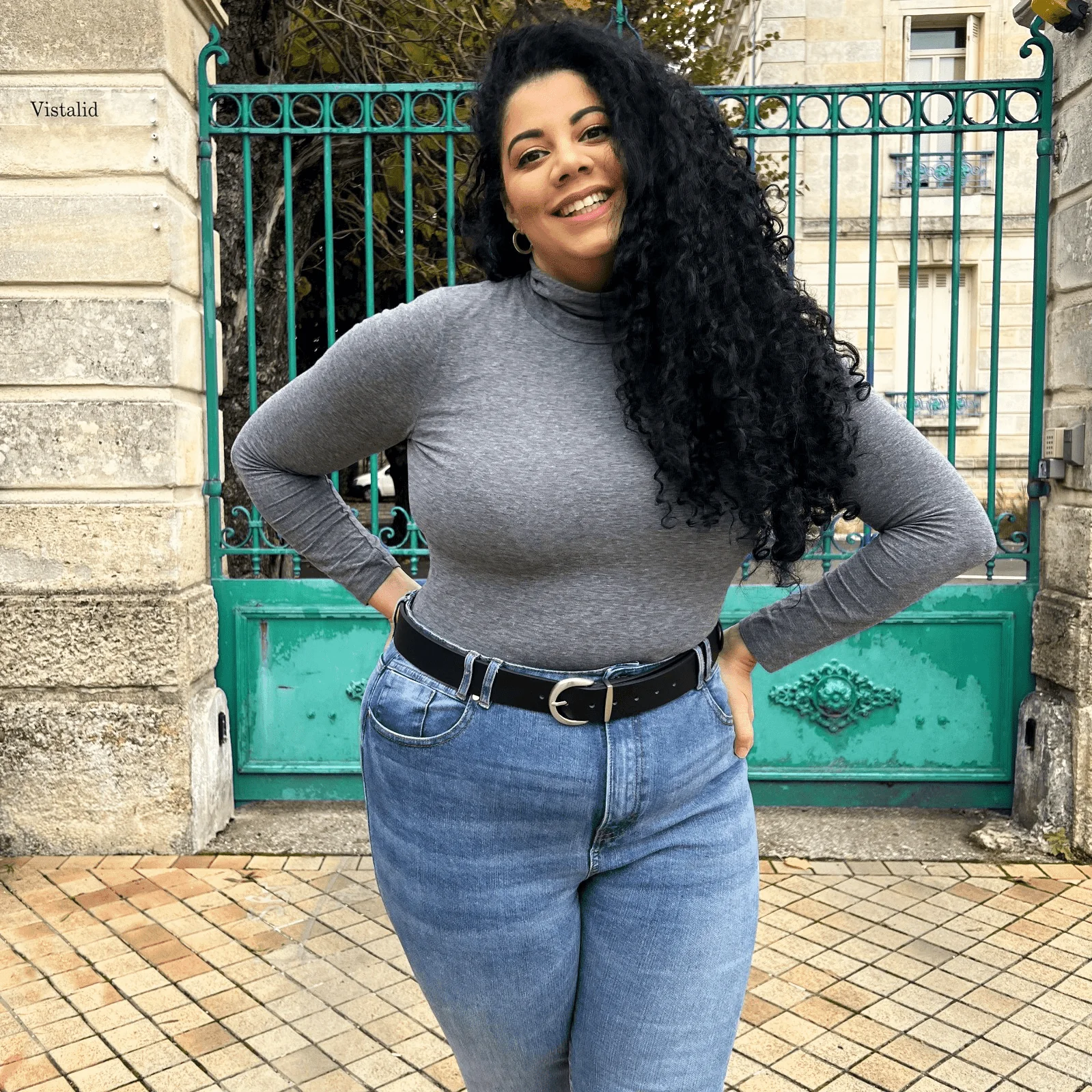 Vegan Leather Waist Belt - Silver - Zenithce