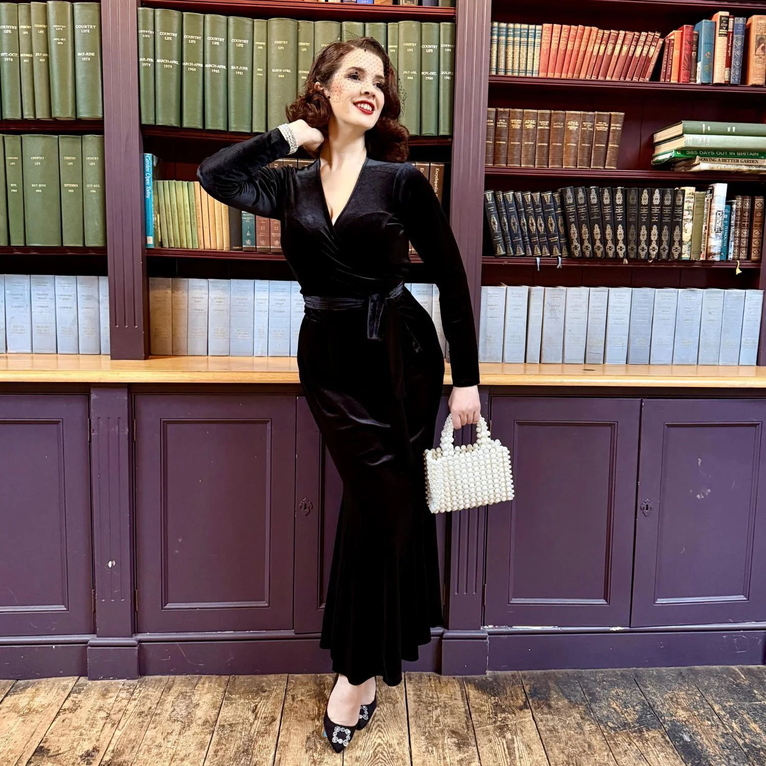 Velvet Mermaid Skirt - Black - Zenithce