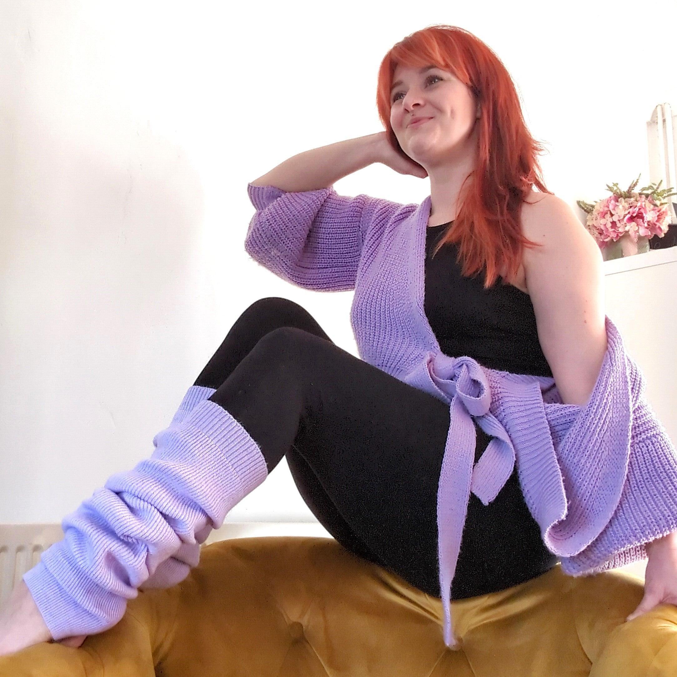 Leg Warmers - Periwinkle - Zenithce