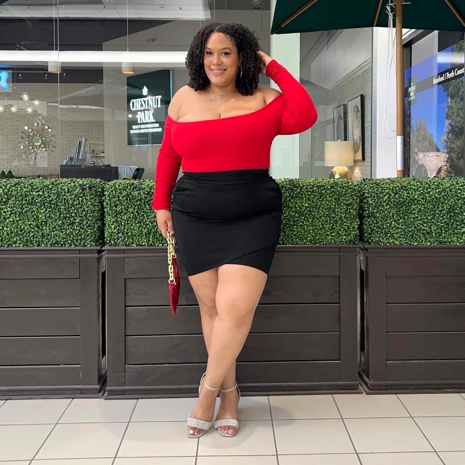 Tulip Mini Skirt - Black - Zenithce