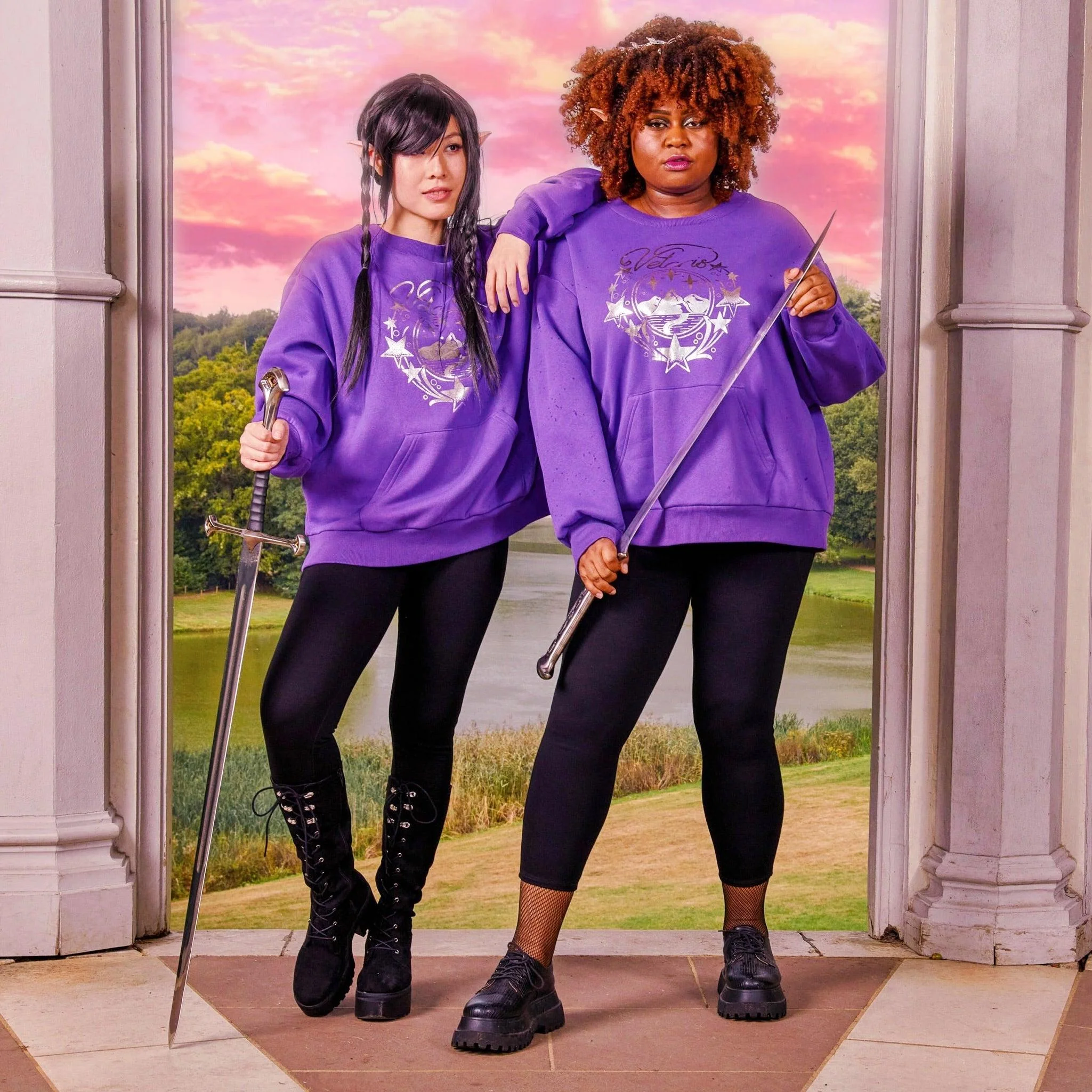 Organic Cotton ACOTAR Sweatshirt - Velaris - Zenithce