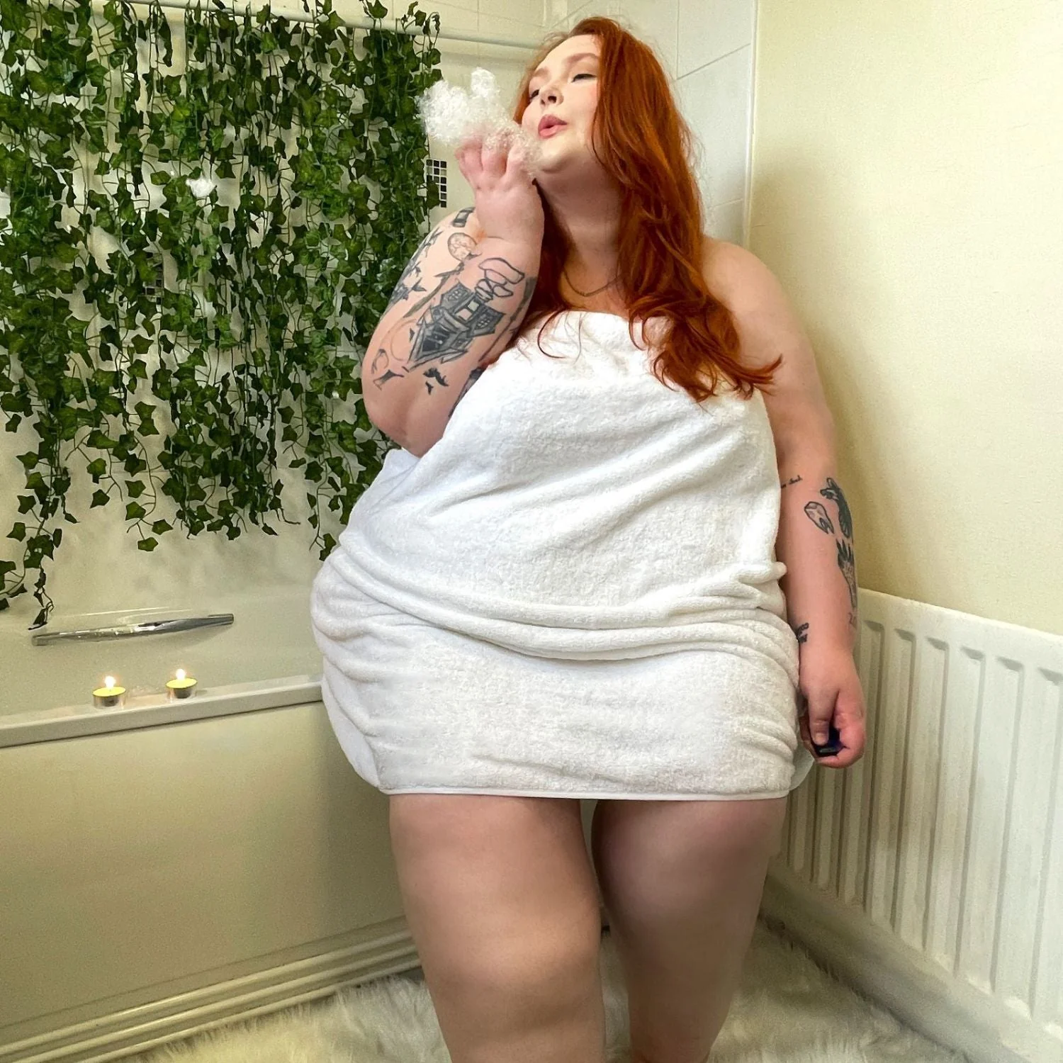 Big Softee Towel - White - Zenithce