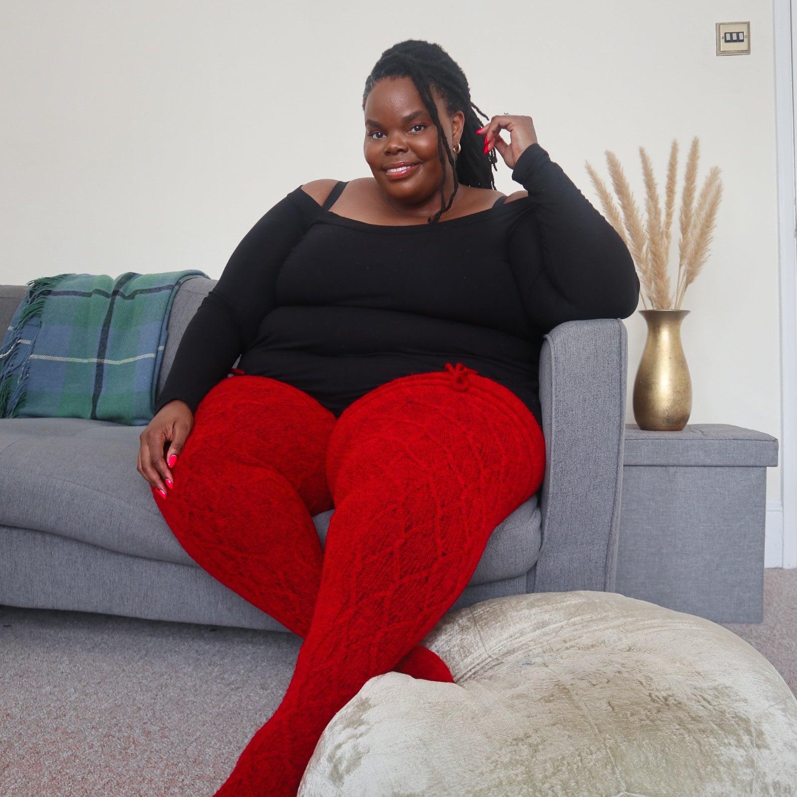 Thigh High Socks - Lobster - Zenithce